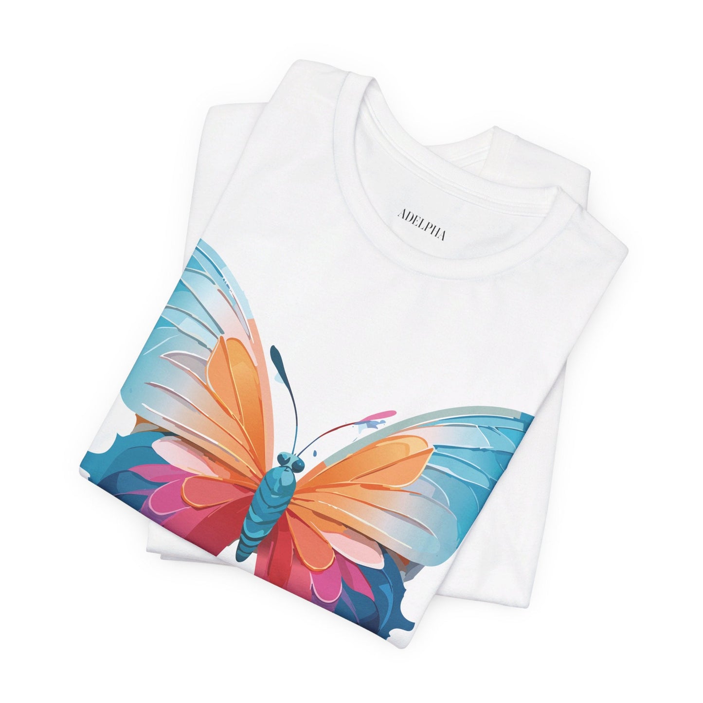 Butterfly Graphic T Shirt Unisex Adelpha Art Design Vintage Inspired Shirt