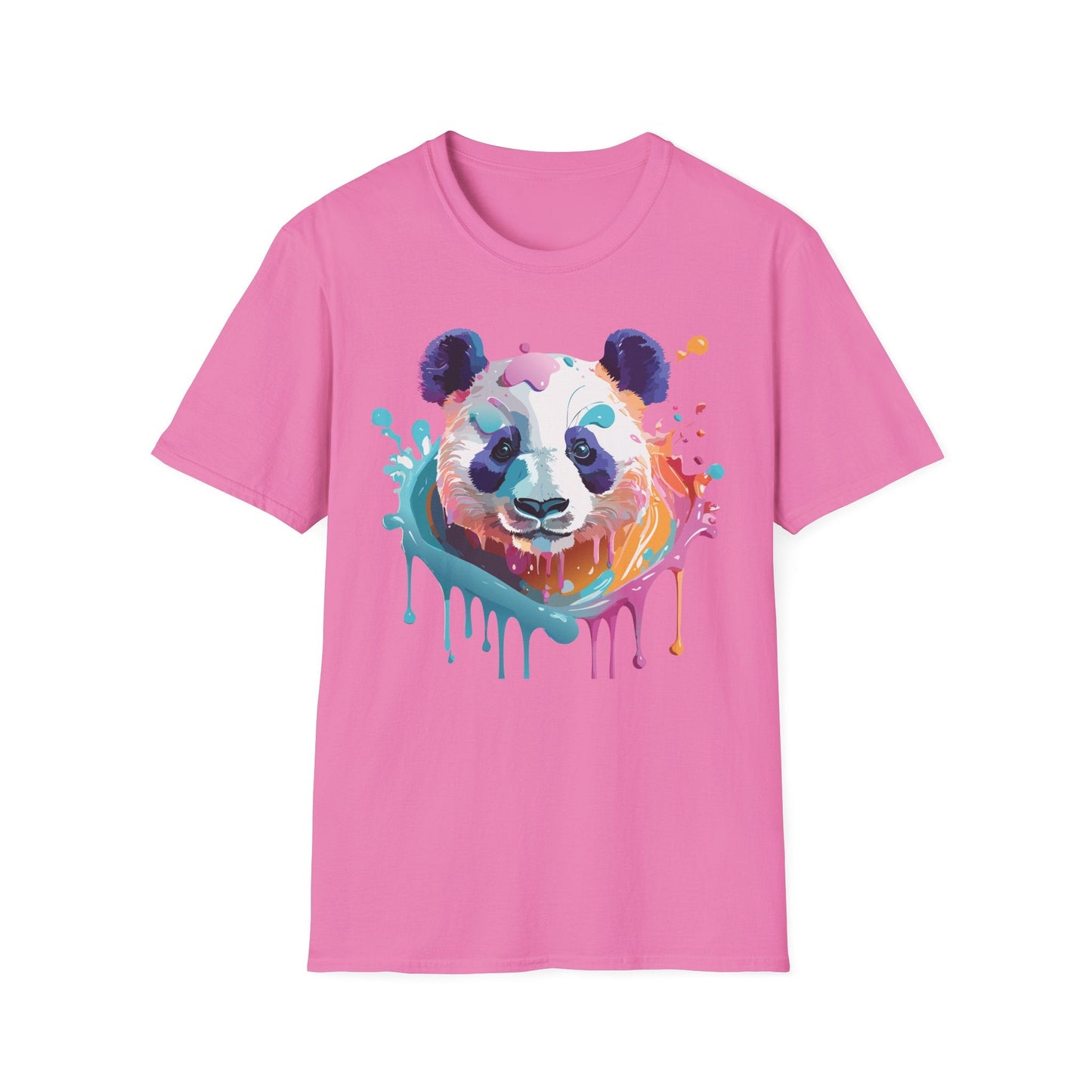 Panda Shirt T Shirt Softstyle 64000 Gildan 100 Percent Ring Spun Cotton Comfortable Animal Tee