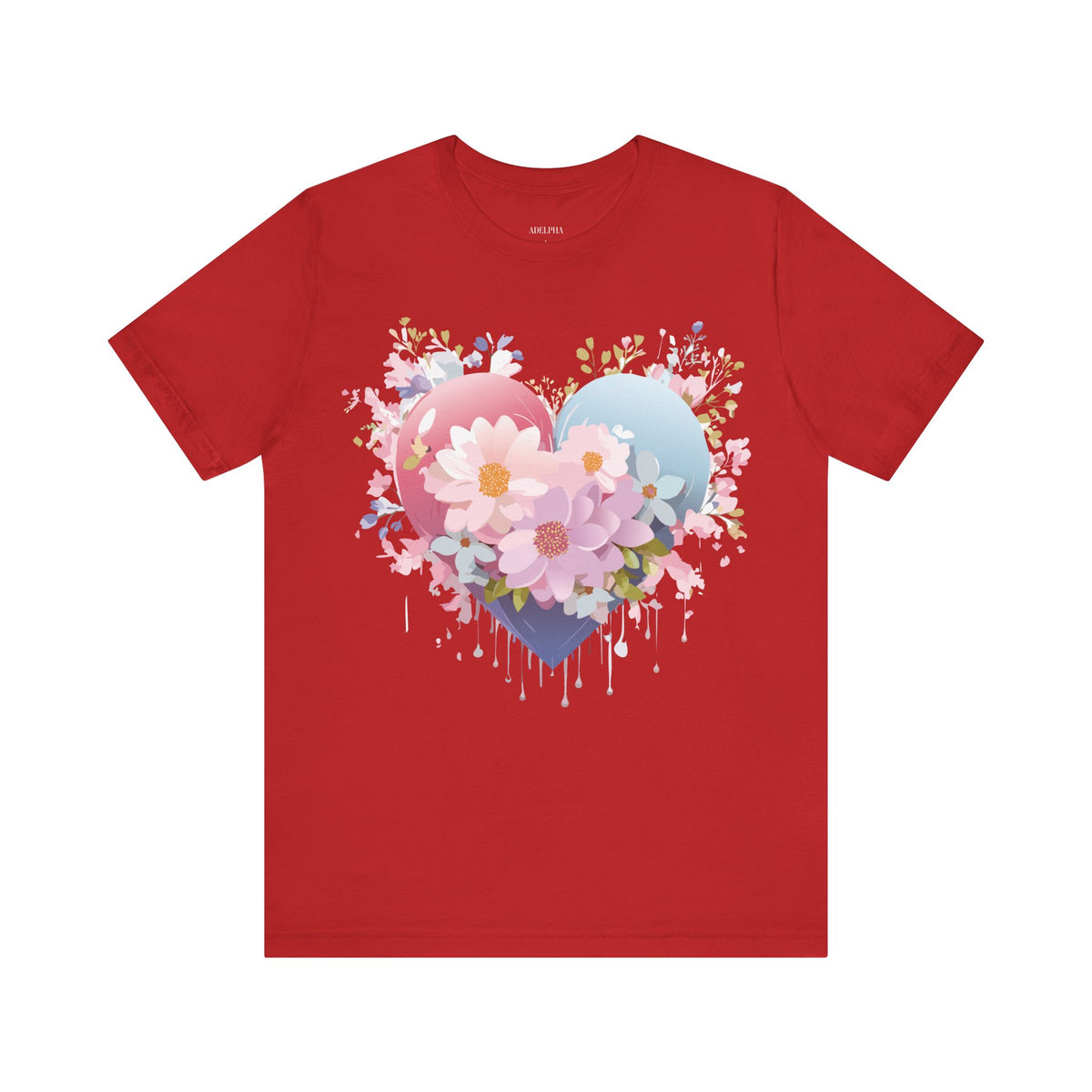 Valentine's Day Graphic Unisex Cotton Bella+Canvas Tee m202
