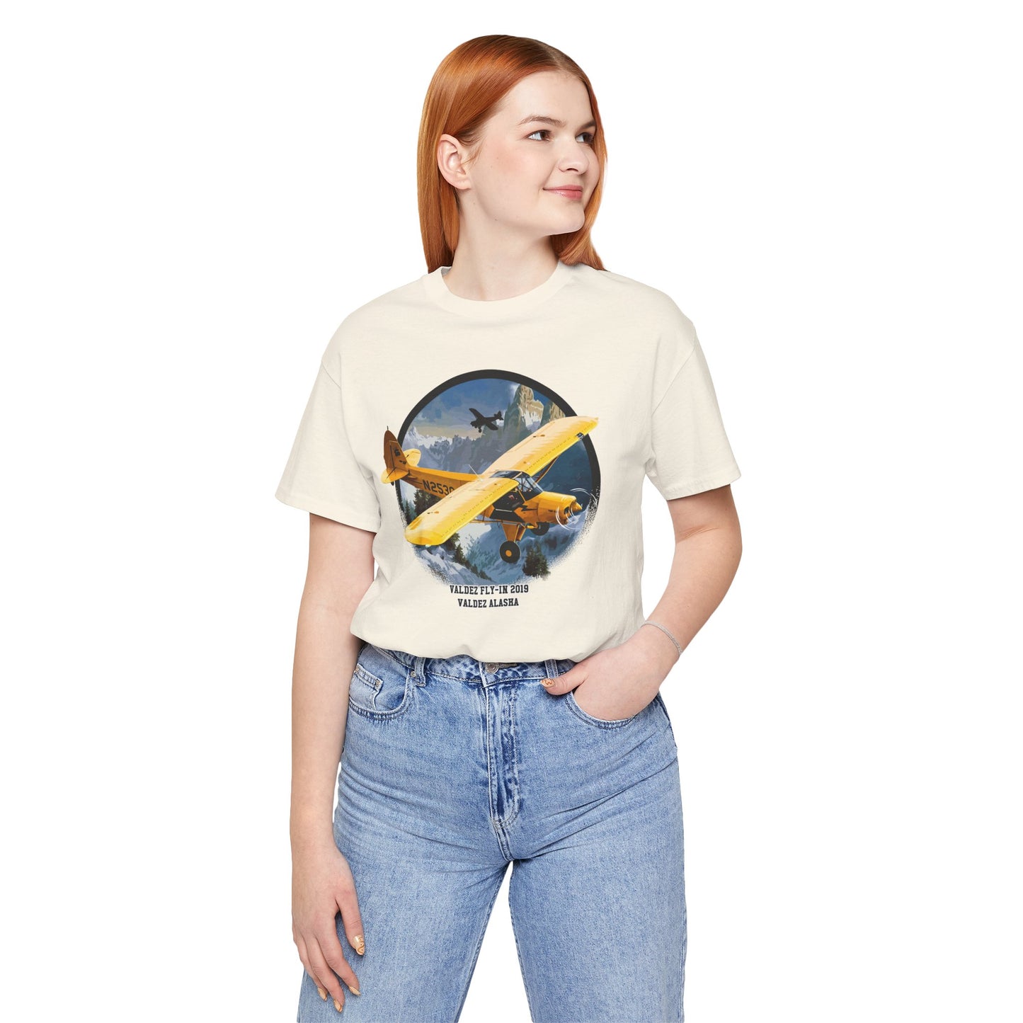 Retro Plane Graphic Design Tee, Plane Shirt, Vintage Tees, Art Design T-Shirt, Graphic Tee, Retro Art Shirts