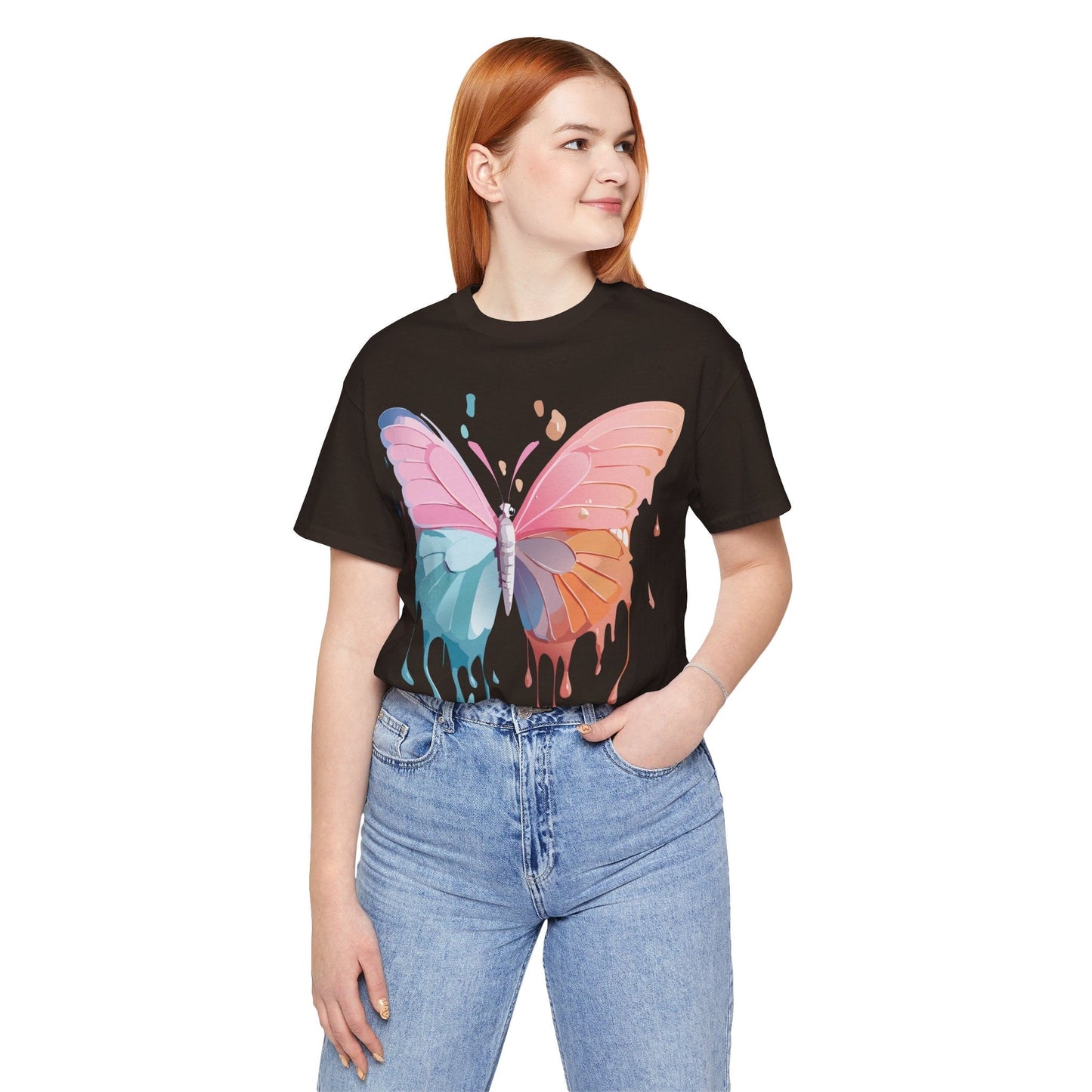 Adelpha Graphic Tee Unisex Short Sleeve Jersey Art Design Vintage Inspired