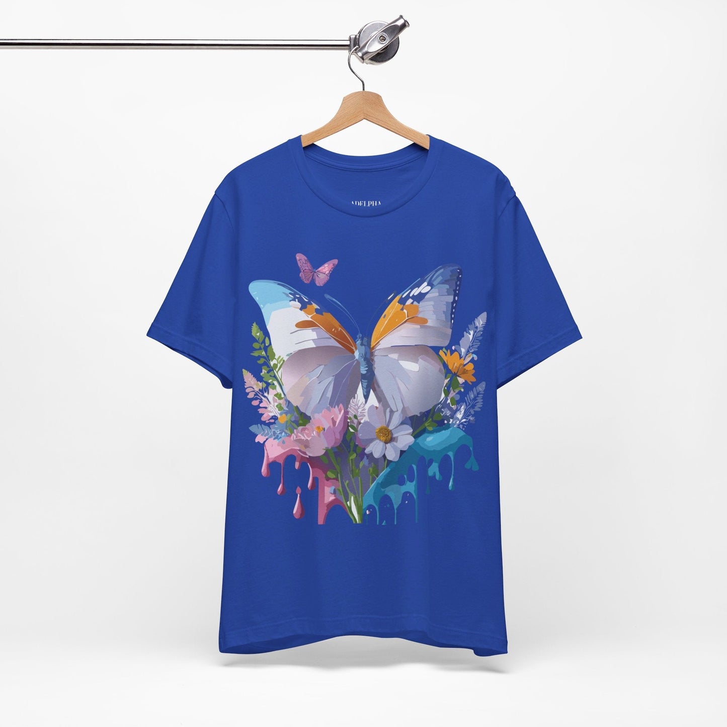 Adelpha Butterfly Graphic Tee Vintage Inspired Unisex Short Sleeve Shirt