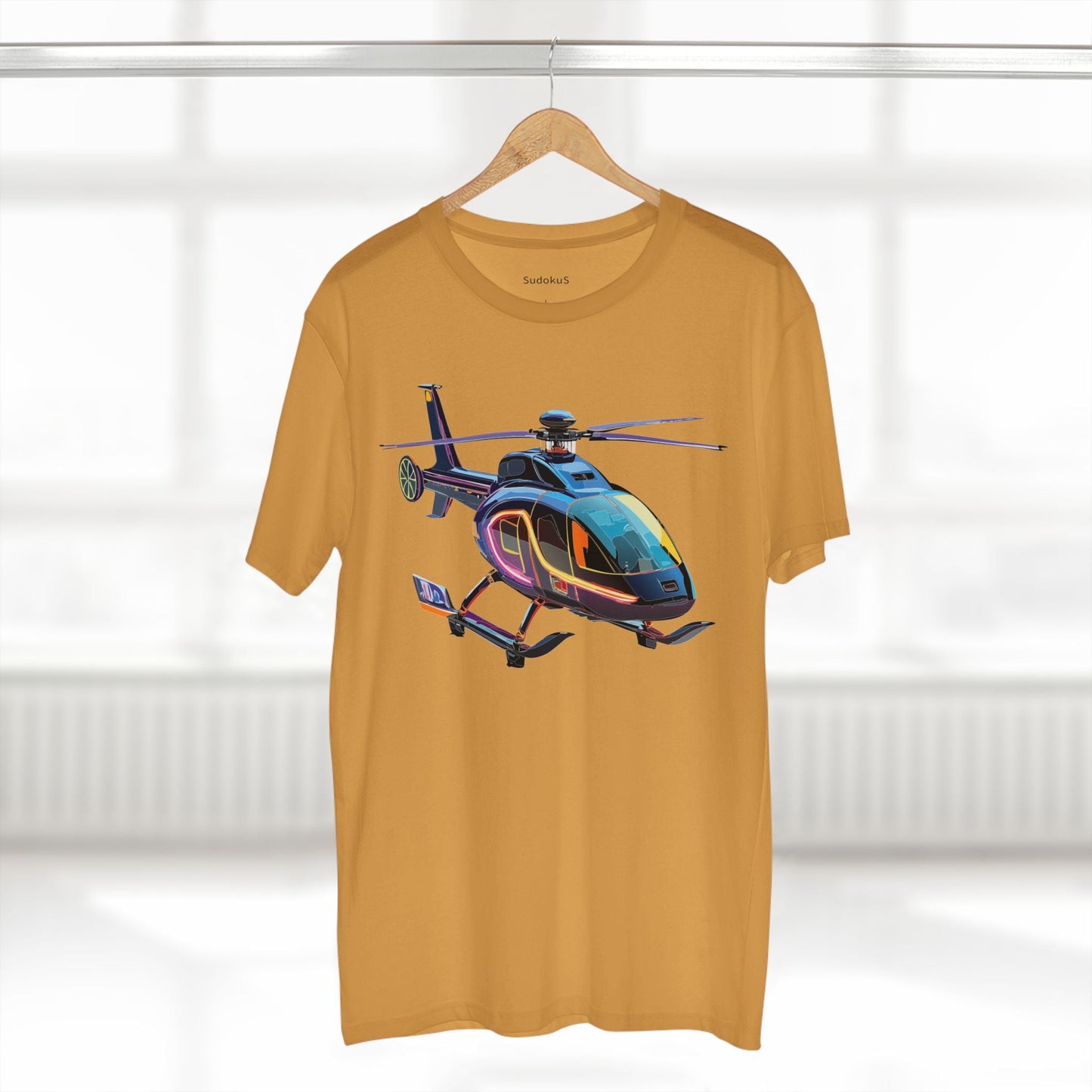 Chopper Graphic Unisex 100 Cotton Staple Tee 16