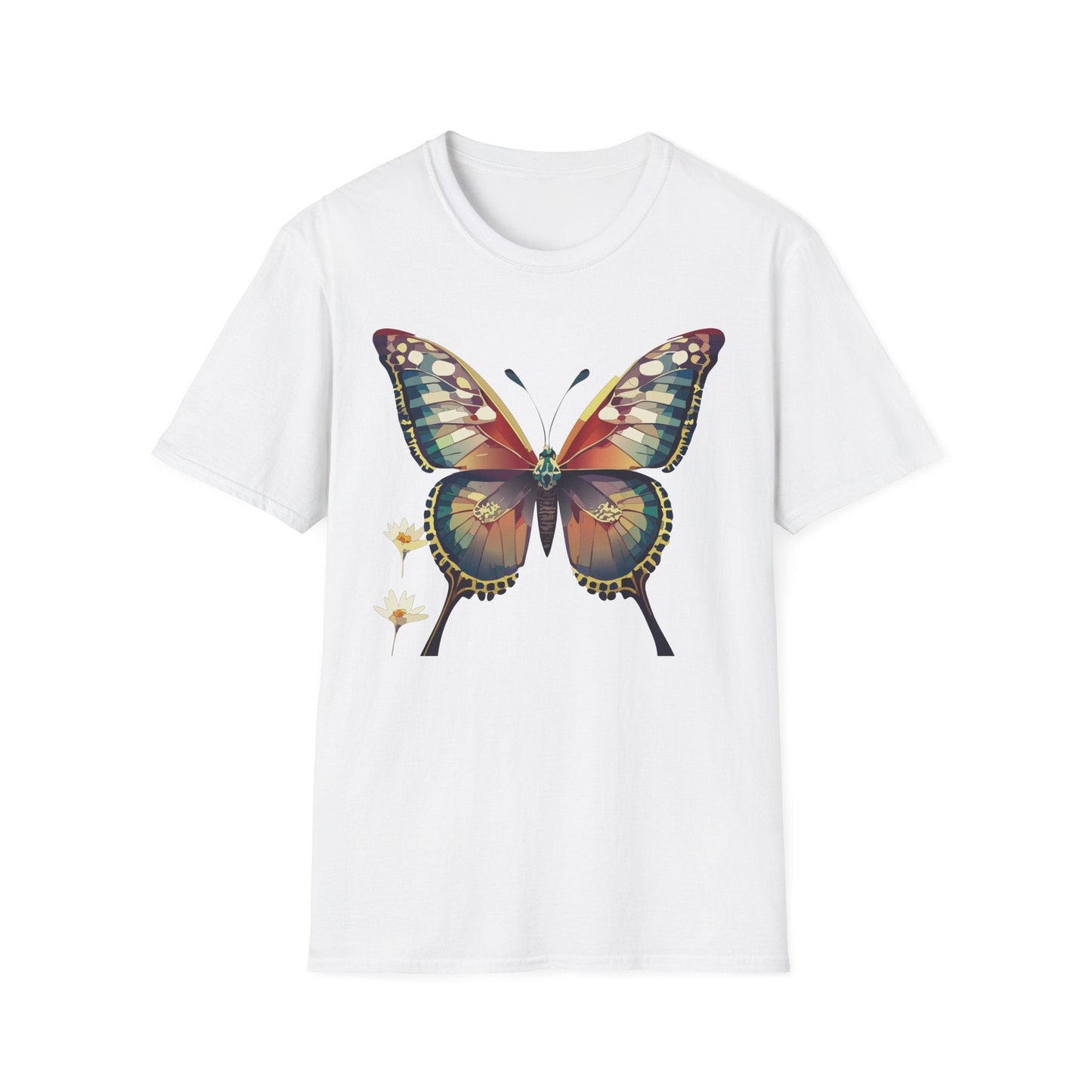 Unisex Butterfly Monarch Shirt Softstyle Tee Gildan 64000 Short Sleeve For Everyday Comfort