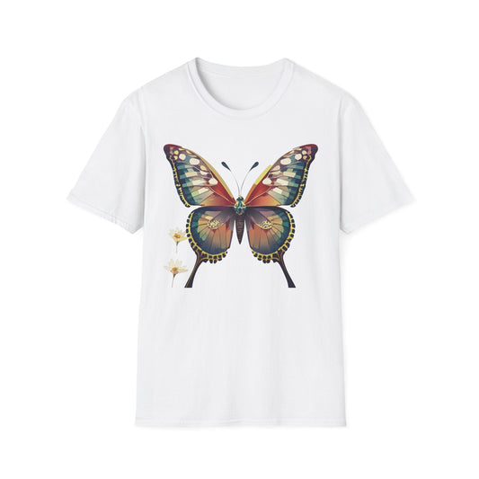 Unisex Butterfly Monarch Shirt Softstyle Tee Gildan 64000 Short Sleeve For Everyday Comfort