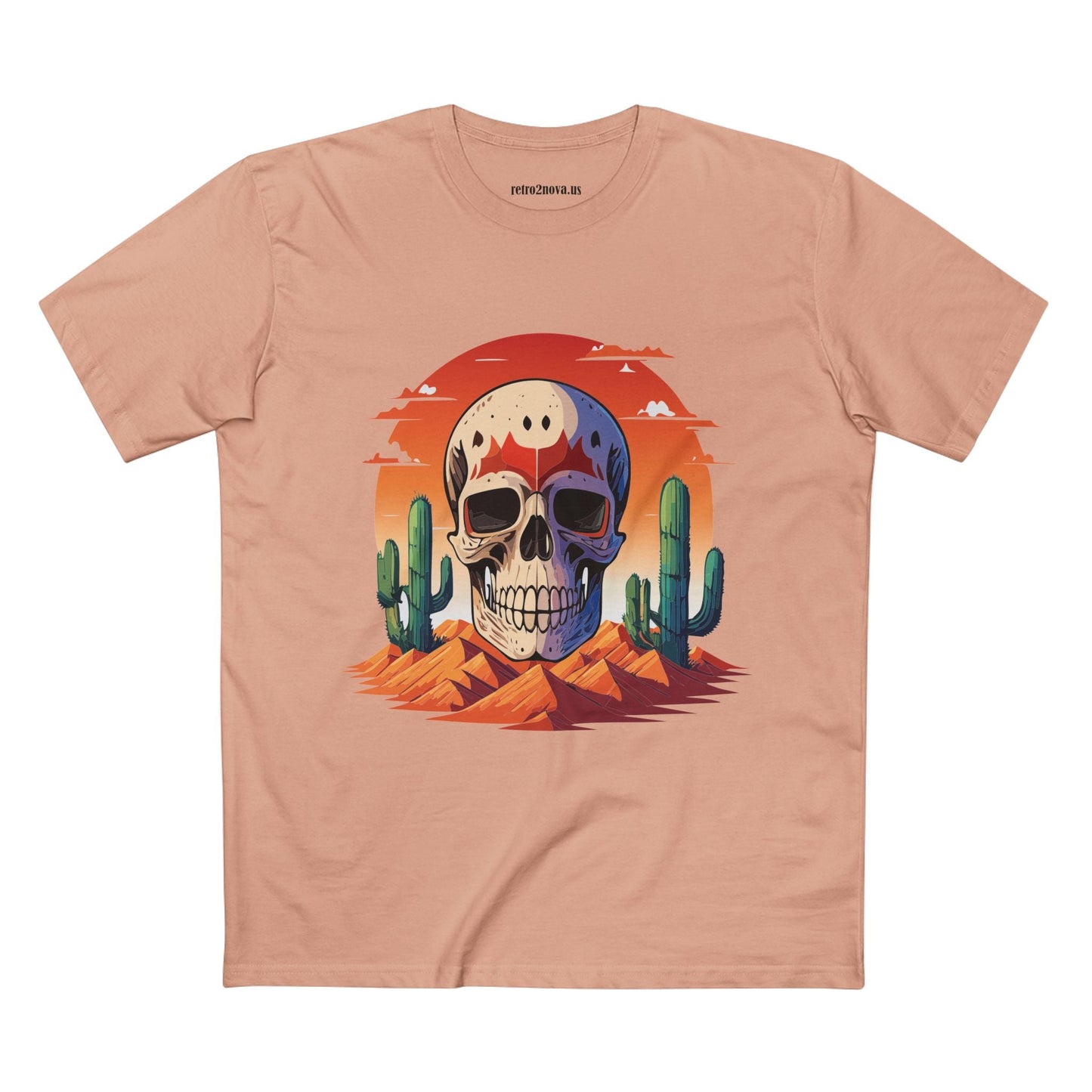 Skull Shirt Unisex Skeleton Tee With Original Art Design Premium Cotton Retro2Nova Art Collection