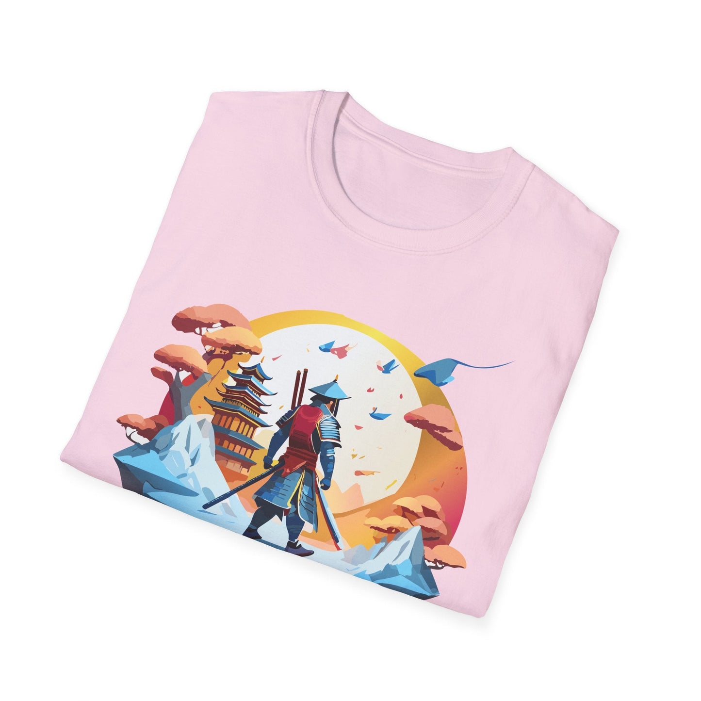 Samurai Shirt Unisex T Shirt Softstyle 64000 Gildan Tee For Everyday Comfort Durable Breathable
