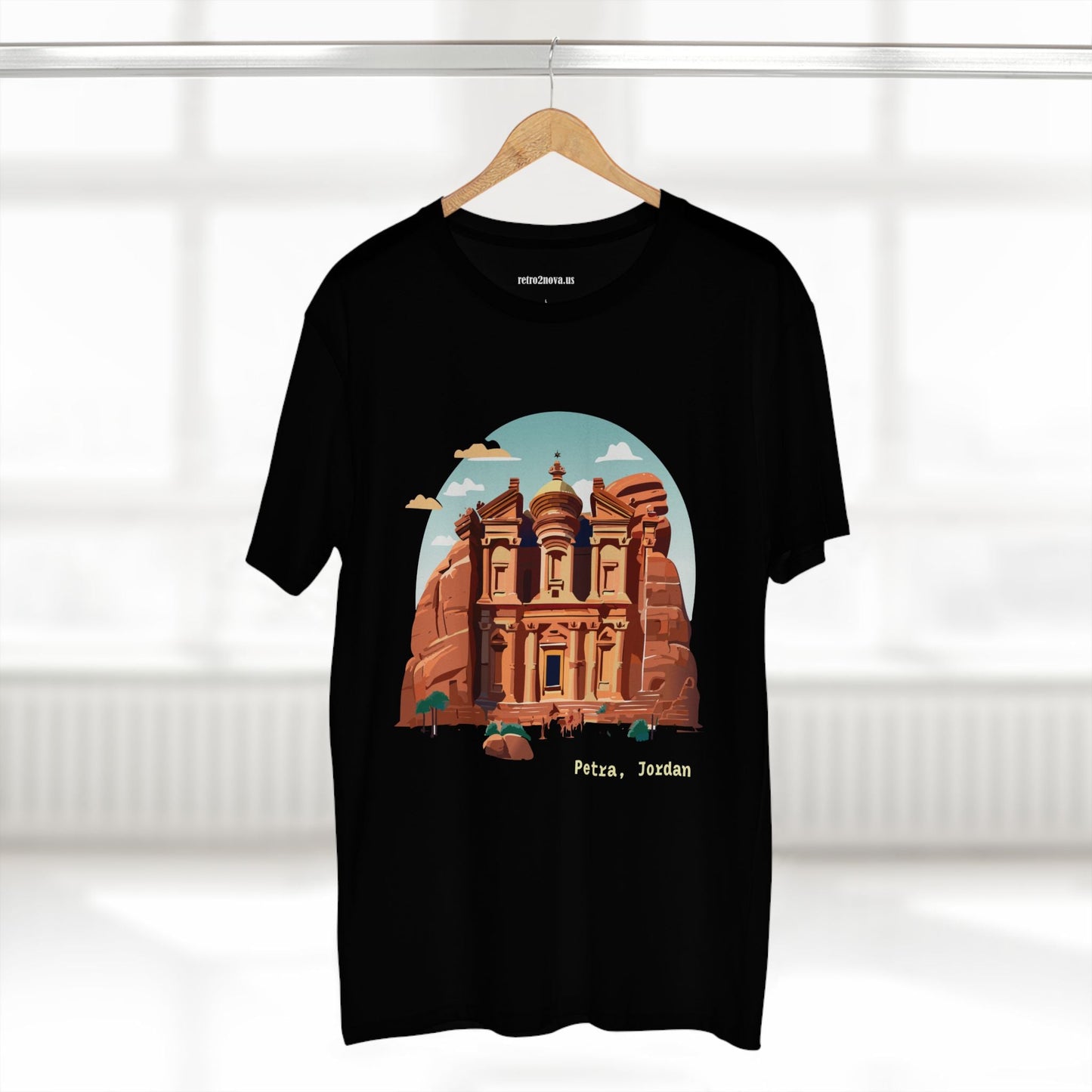 Petra Travel Shirt Unisex Premium Cotton Tee With Original Art Design For Tourists TT22