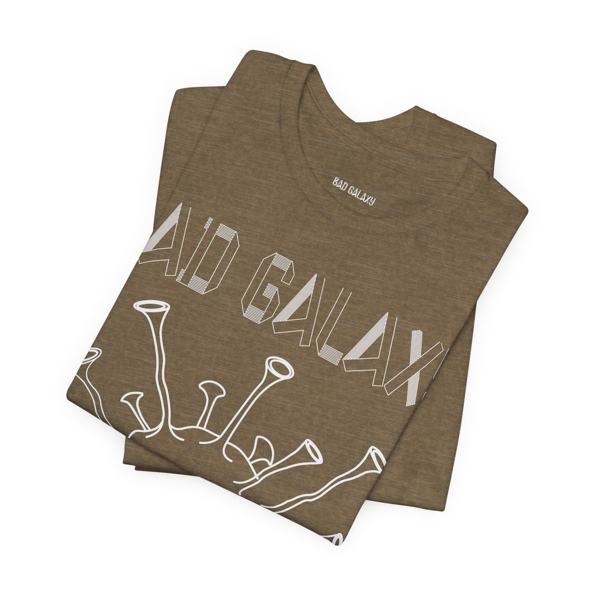 Alien Graphic Unisex Cotton Bella+Canvas Tee with Art Design b53