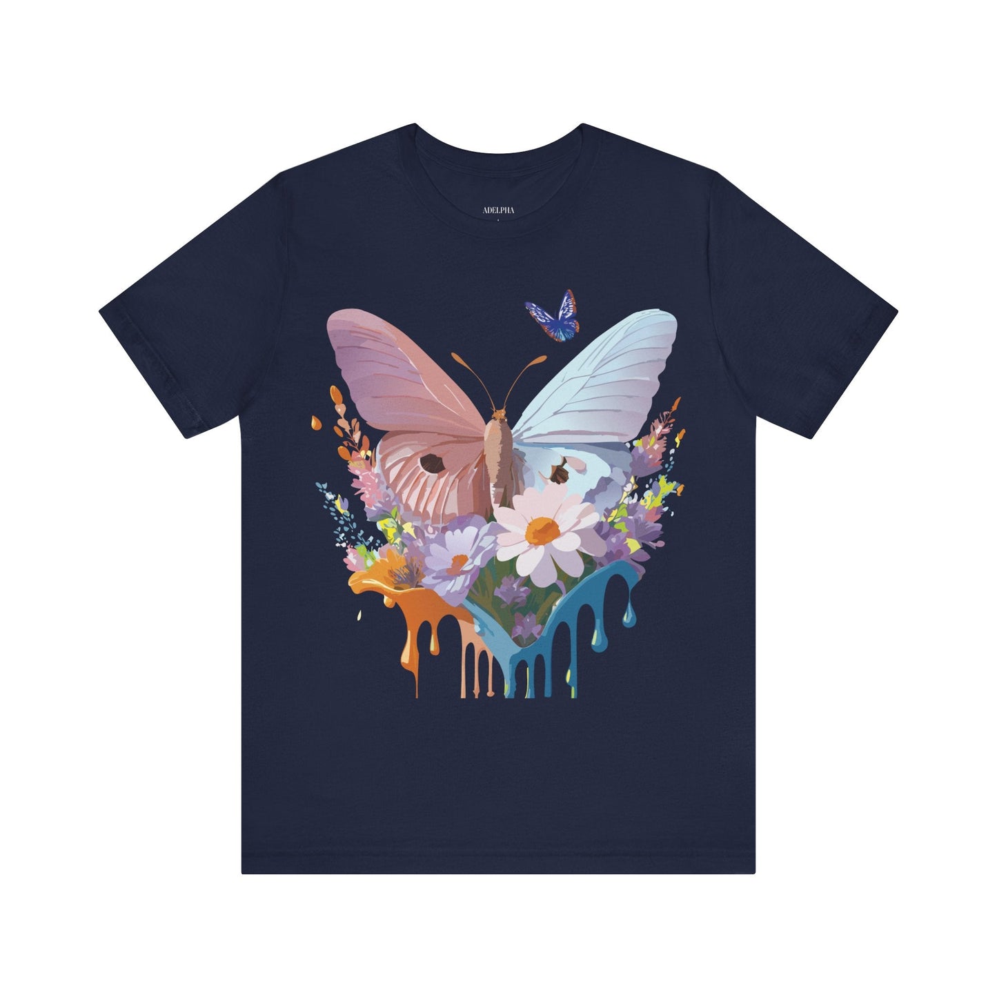 Butterfly Graphic Tee Unisex Jersey Short Sleeve Artwork By Adelpha