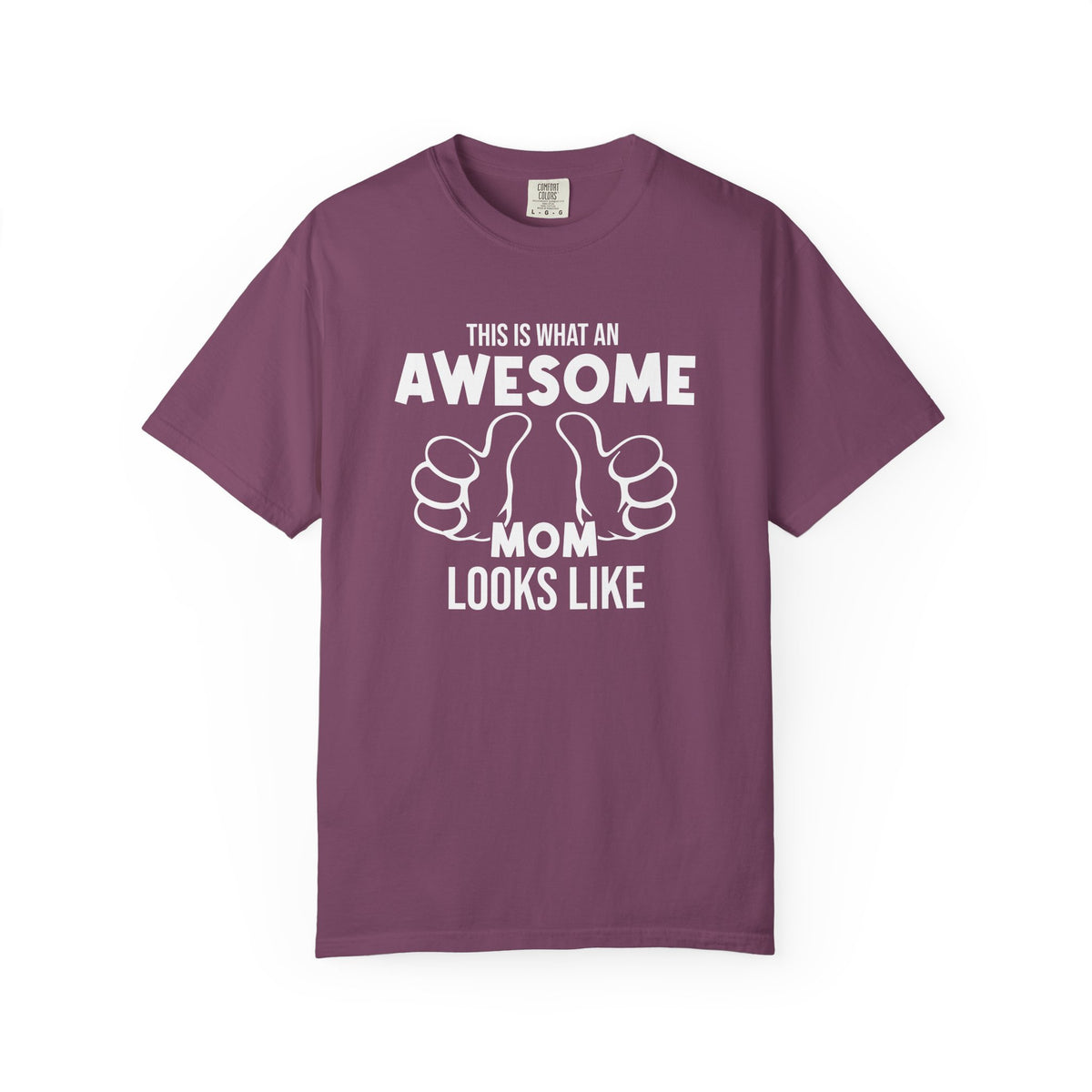 Mom T-shirt Mother's Day Mama Tee Unisex Comfort Colors Garment-Dyed Cotton h25