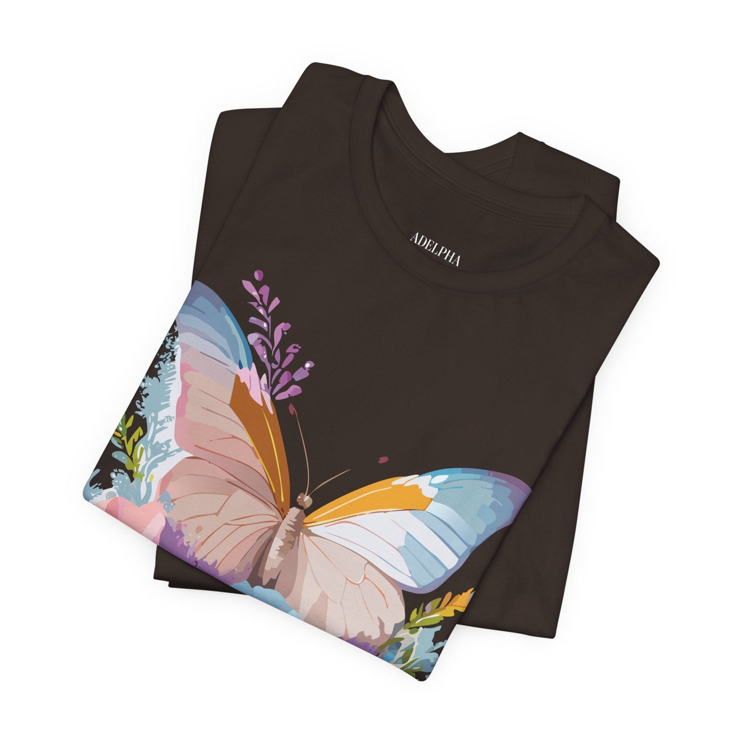 Butterfly Graphic T Shirt Unisex Adelpha Vintage Art Design Tee