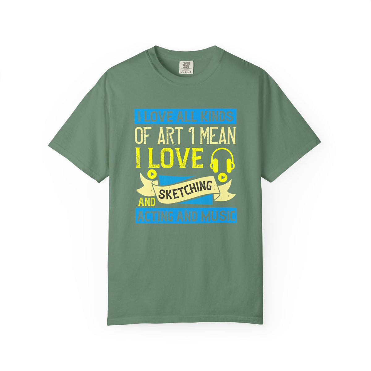 Rock Music Graphic Unisex Heavy Cotton Art Designed T-Shirt m10