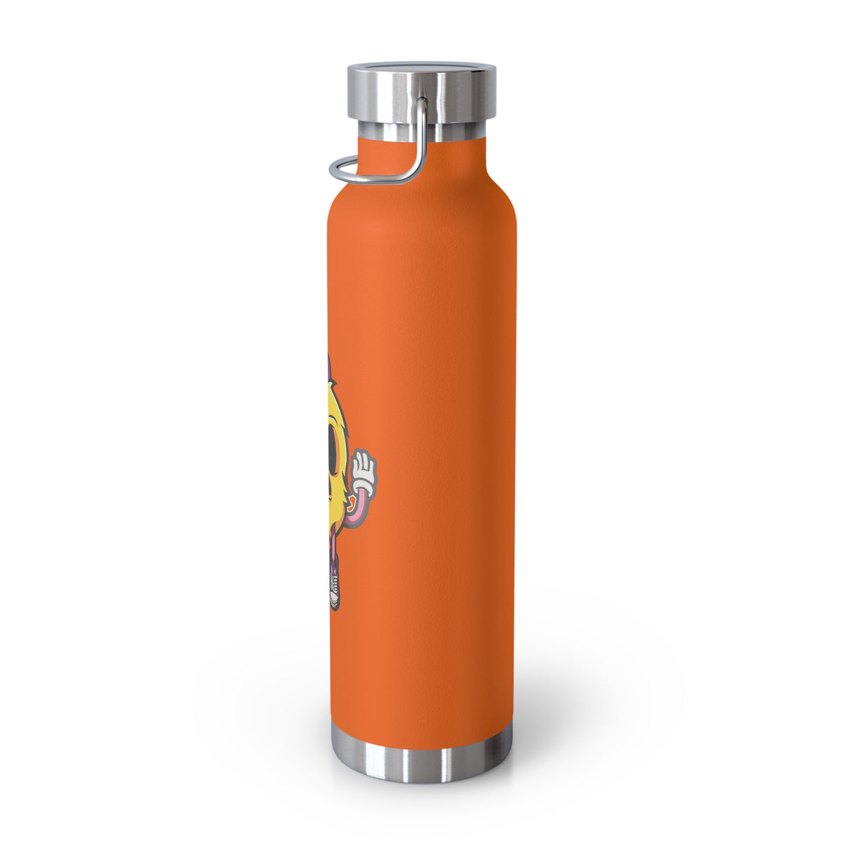 22oz Copper Insulated Water Bottle with Cartoon Design - CV84