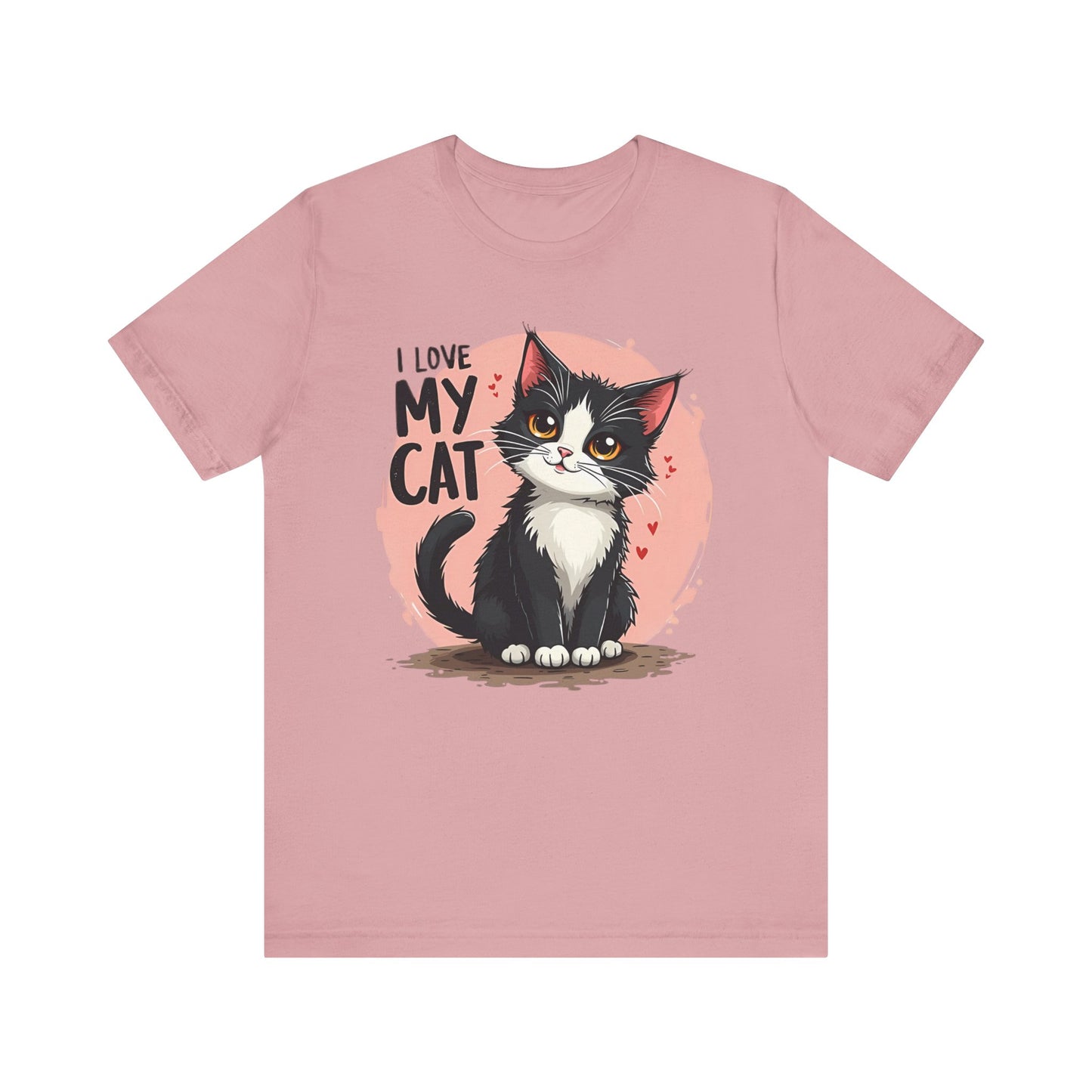 I Love My Cat Shirt, Cat Tee Shirt, Funny Kitty T-Shirt, Kitty Top, Animal Tees, Funny Animal T-Shirt, Graphic Tee
