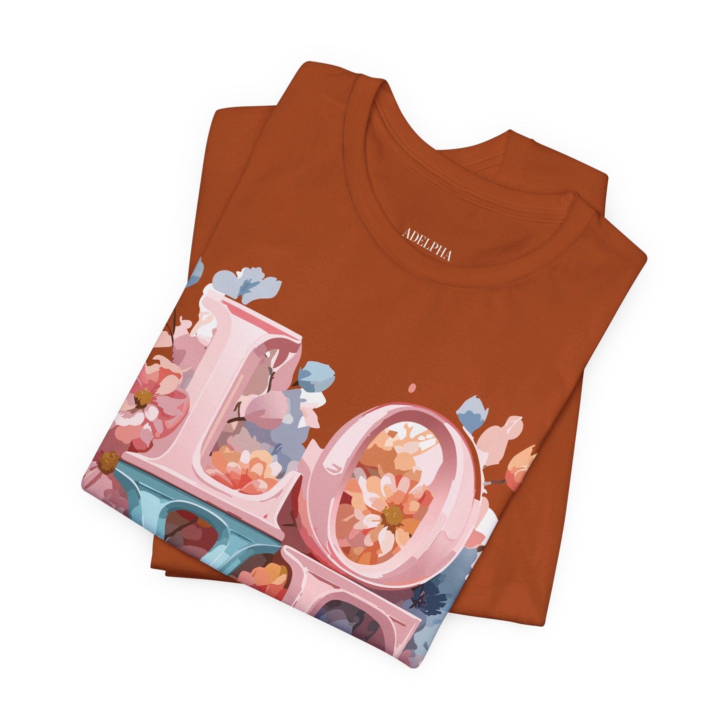 Valentine Graphic Tee Unisex Vintage Inspired Art Design Shirt Adelpha Premium Jersey Short Sleeve