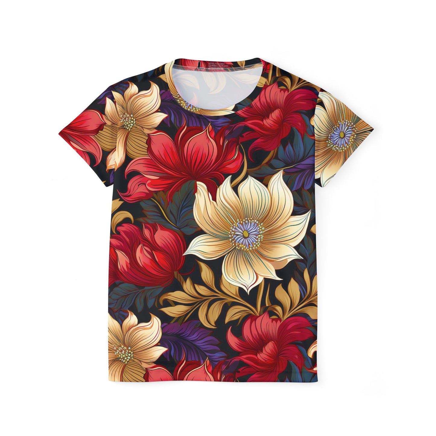 Floral Print Shirt, Shirt with Flowers