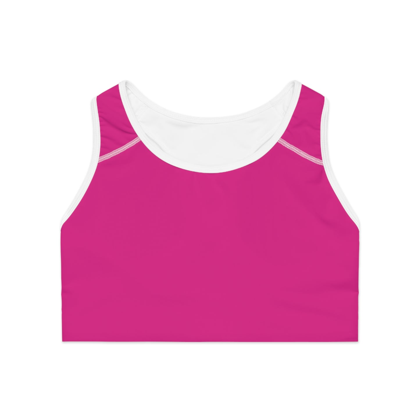 Pink Color Sports Bra, Pink Sports Bra 8