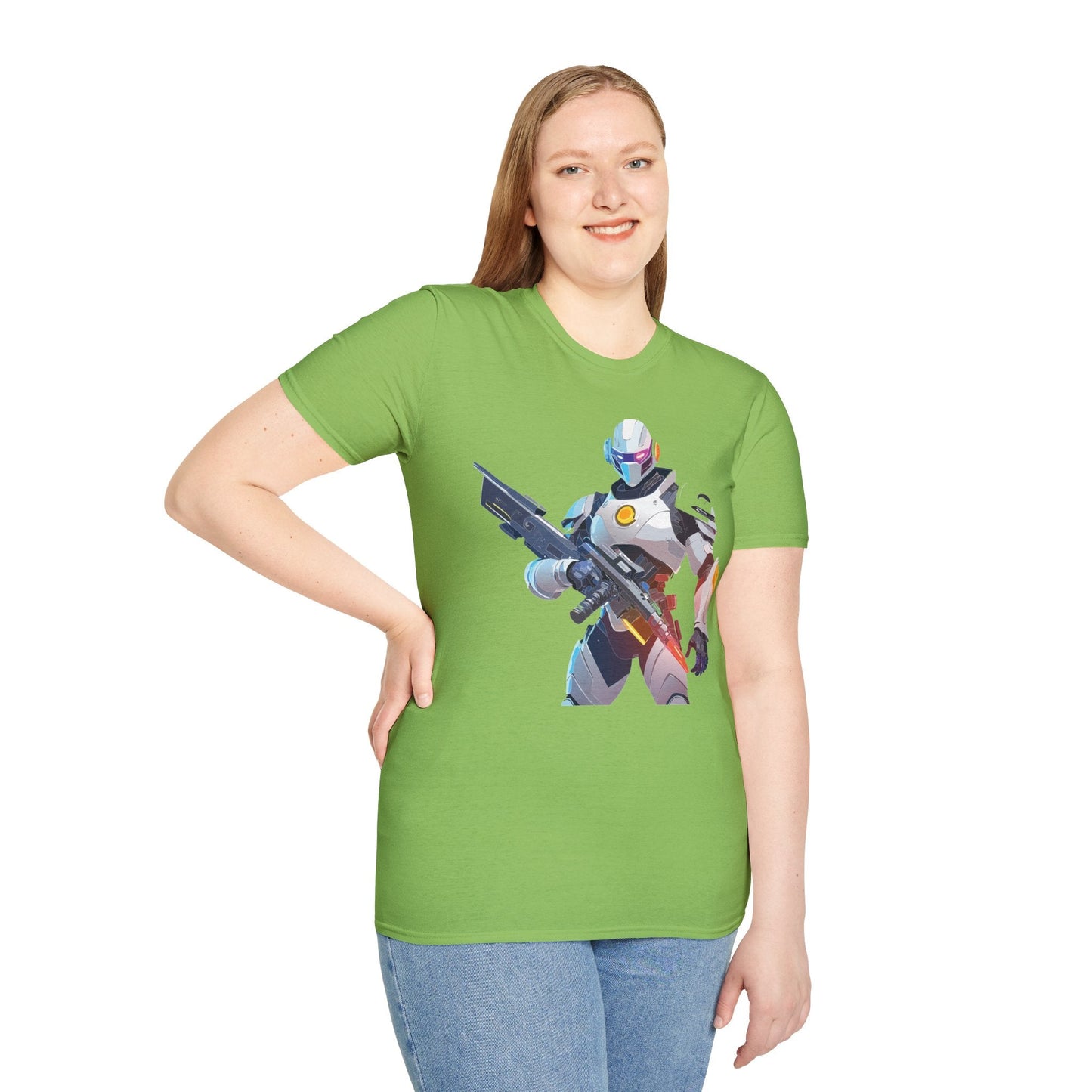 Unisex Robocop T Shirt Graphic With Classic Robocop Design Softstyle 100 Cotton Tee