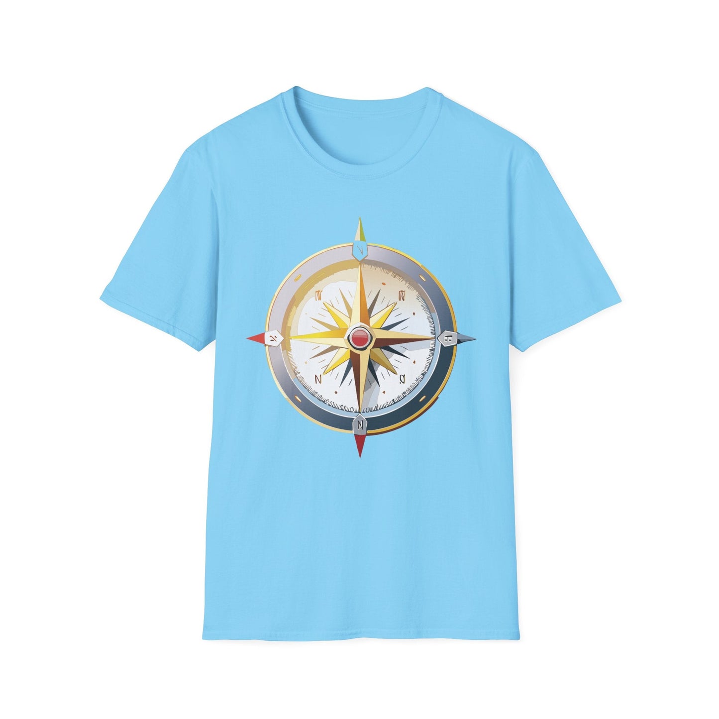 Compass Navigator Graphic Tee Unisex 100 Cotton 10