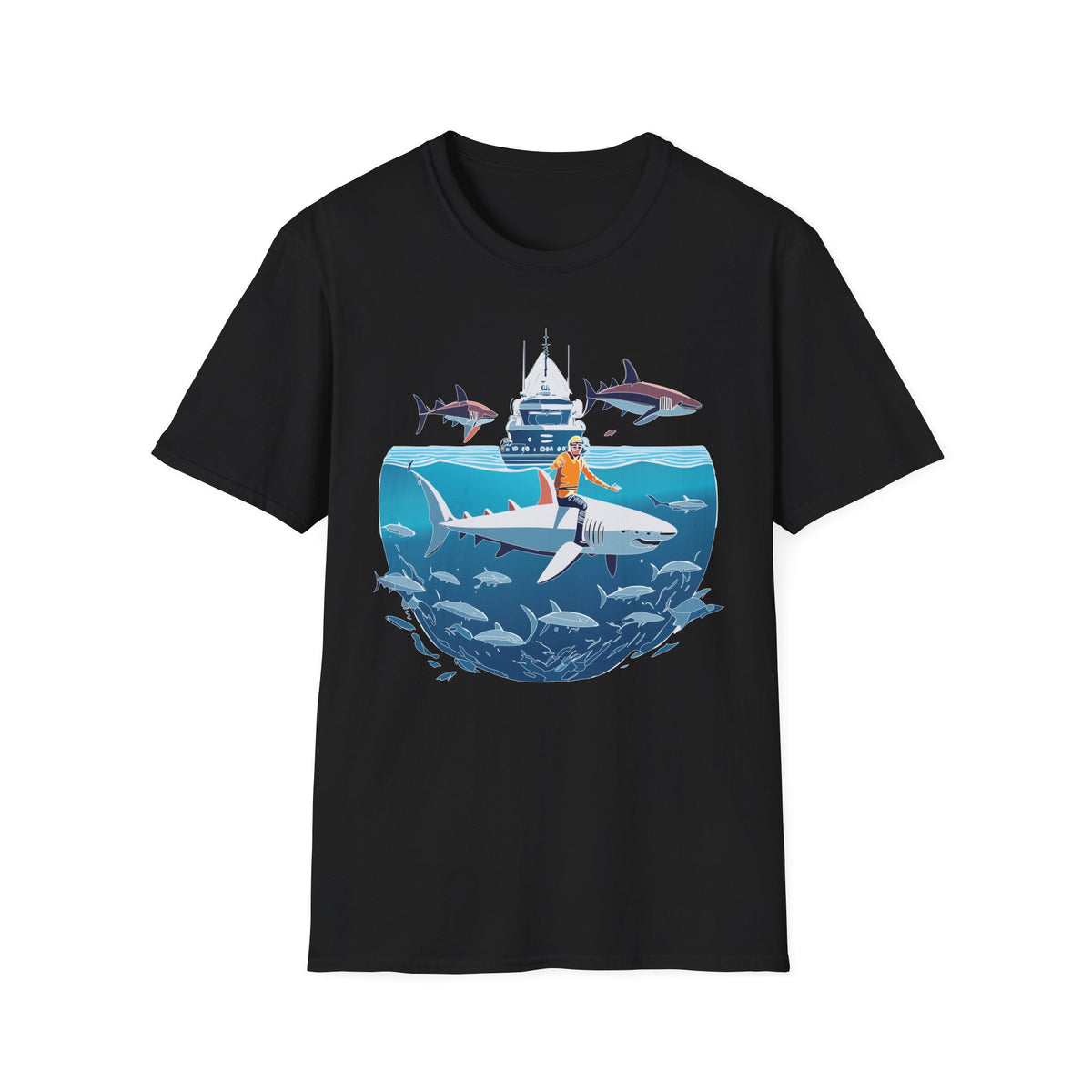 Ocean U boat Graphic Tee Gildan Unisex 100 Cotton Tee Shirt c33
