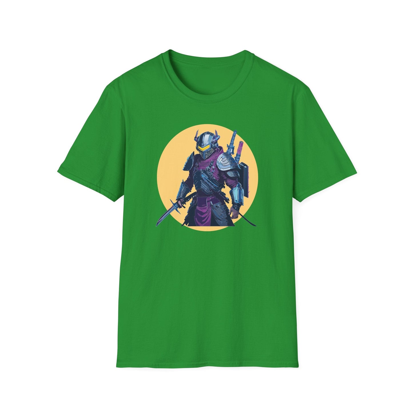 Samurai Shirt Unisex T Shirt Softstyle Gildan 64000 Cotton Tee Breathable Comfortable