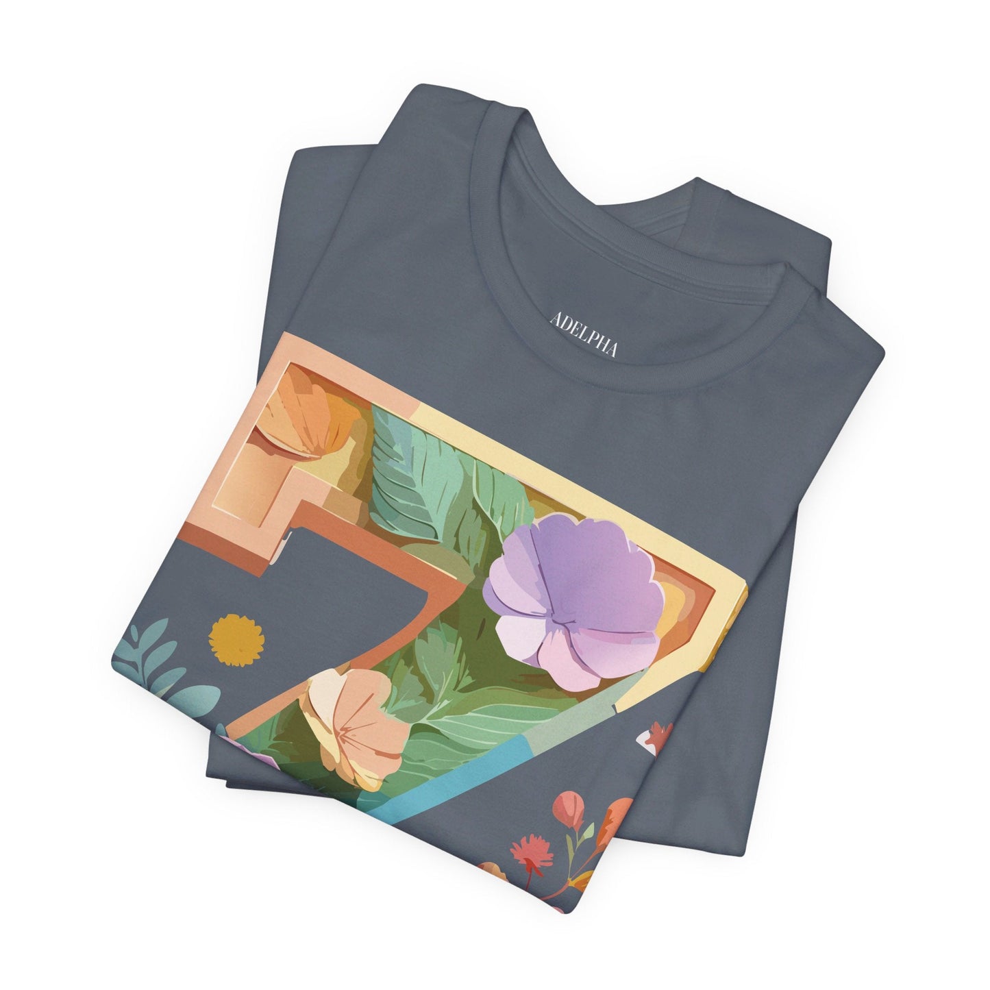 Letter Z Shirt Unisex Graphic Tee By Adelpha Vintage Inspired Artwork Jersey Short Sleeve