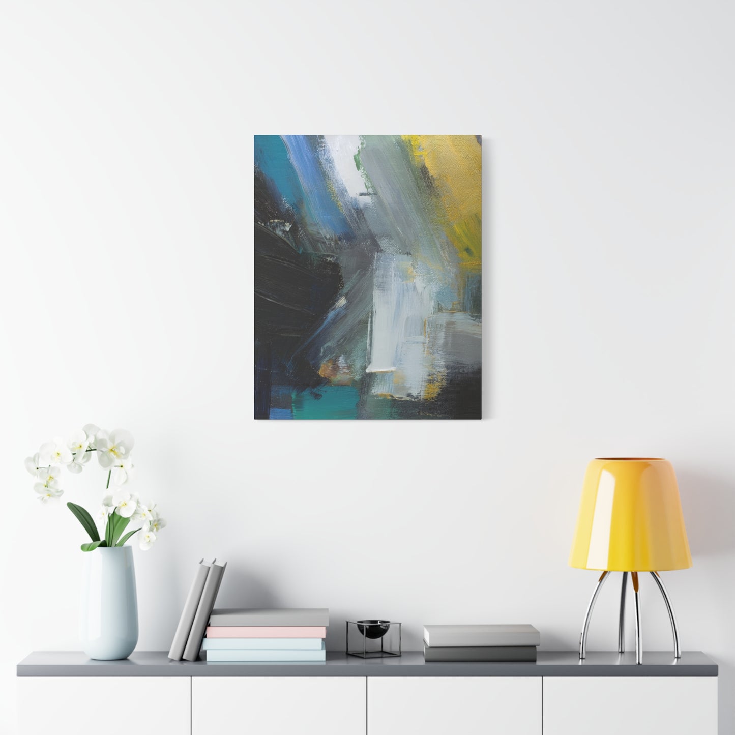Abstract Oil Painting Print Canvas 20x24,20x30,24x30 24x32,24x36,30x40 32x48,36x48,40x60 Pine-Wood Inner Frame ABS-81