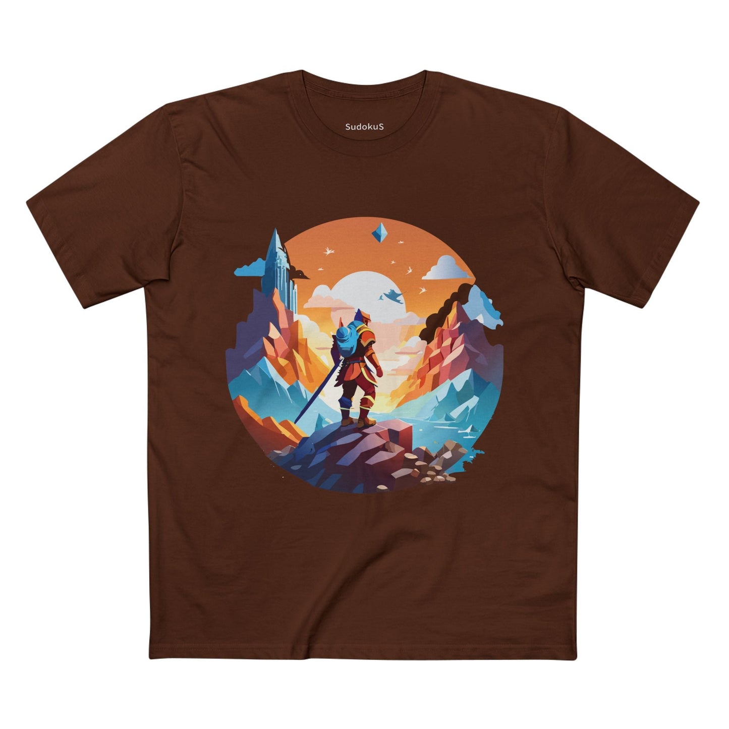 Adventures Graphic Unisex 100 Cotton Staple Tee 14