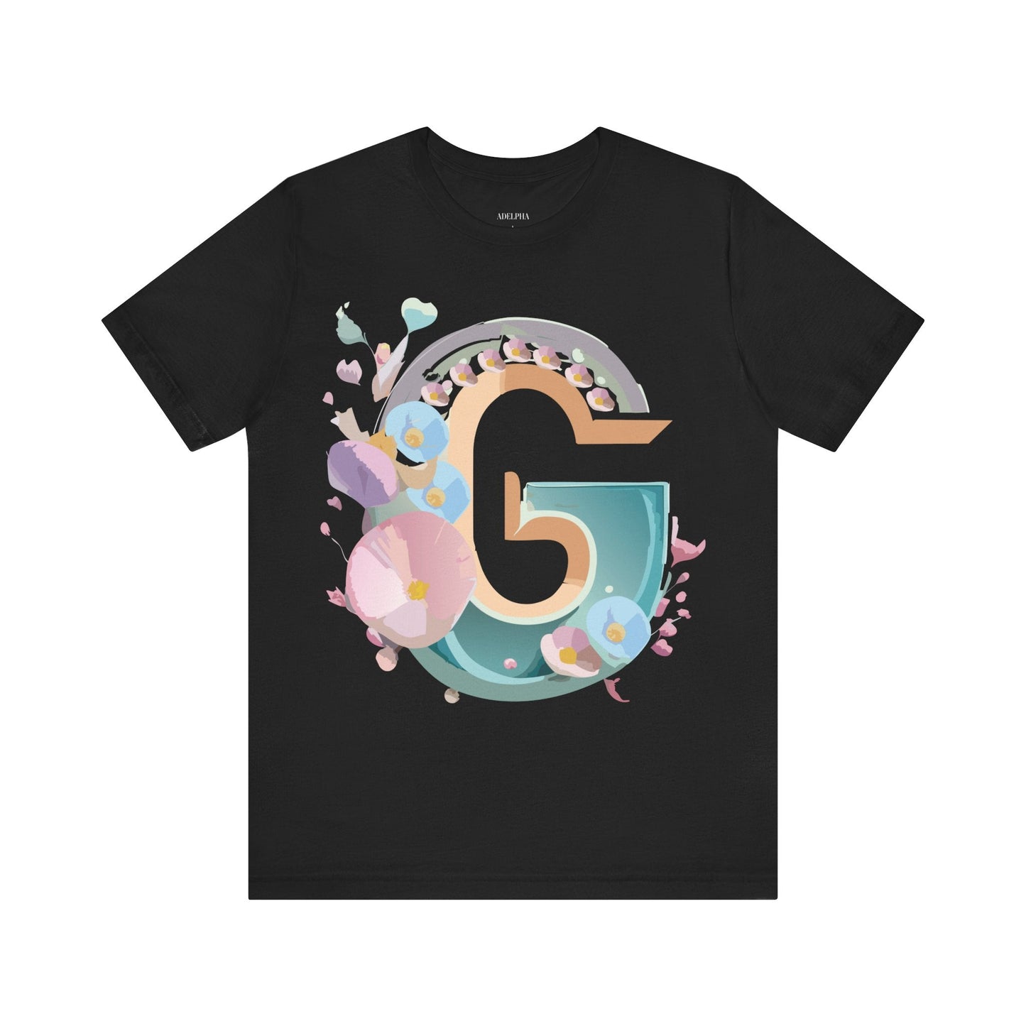 Adelpha Letter G Shirt Unisex Jersey Short Sleeve Graphic Tee With Vintage Inspired Artwork