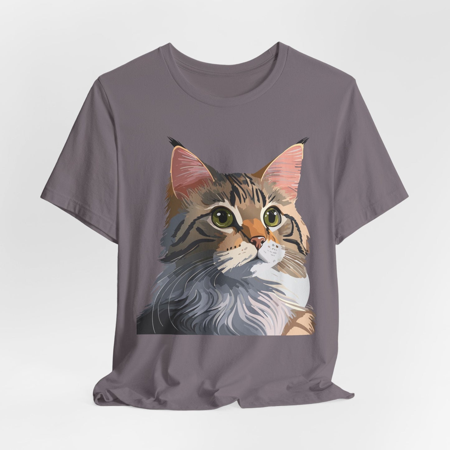 Unisex Animal Shirt Art Design Tee With Wild Animals Short Sleeve Comfort Wear Everyday