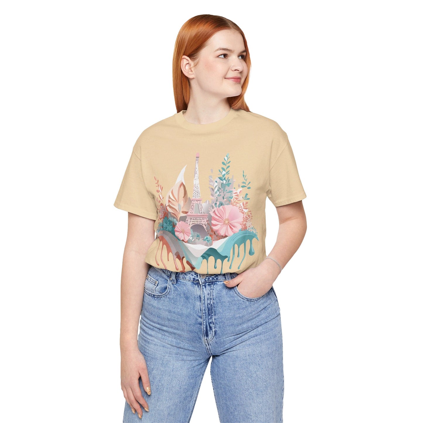 Adelpha Paris Graphic Tee Unisex Short Sleeve Shirt Vintage Art Design Premium Artwork
