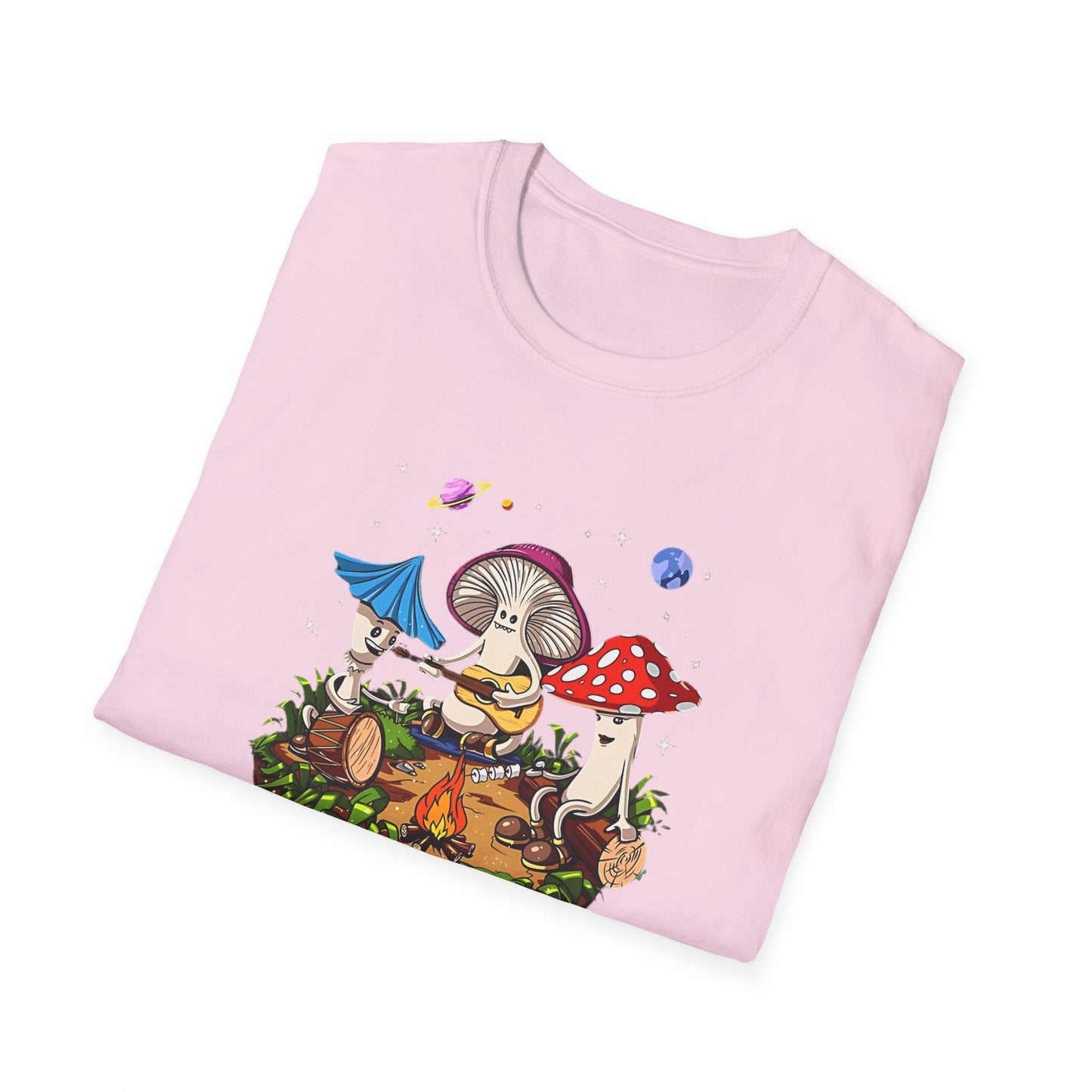 Mashroom Tee Shirt Unisex Funny Mashroom Design Gildan Softstyle 64000 Tee Softstyle Comfort