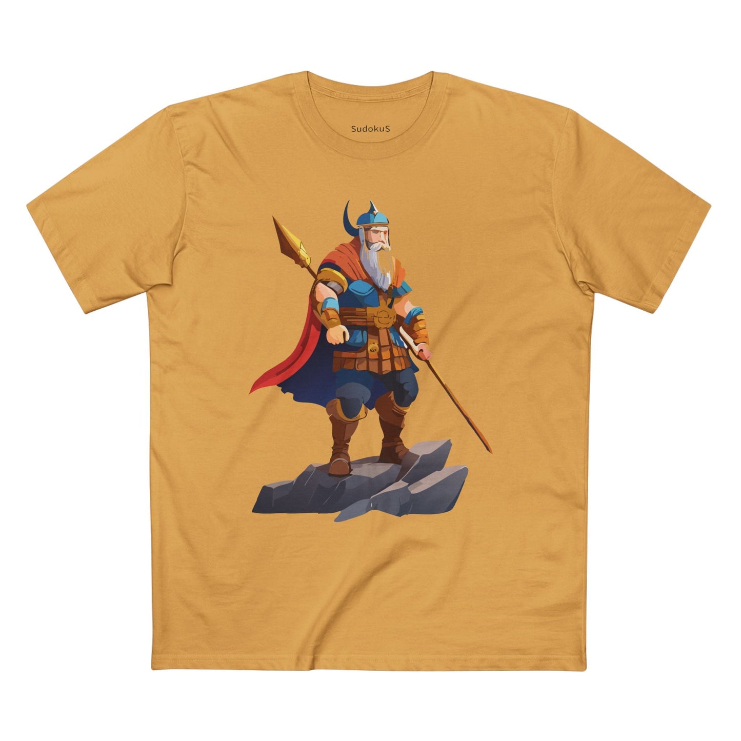 Viking Graphic Unisex 100 Cotton Staple Tee 3