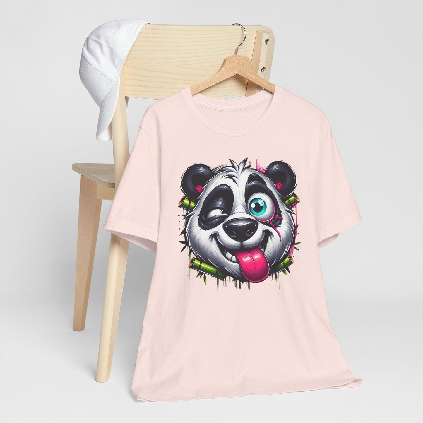 DiDi Panda Shirt, Funny Animal T-Shirt, Cartoon Top, Funny Panda Tee Shirt, Animal Tees, Art Design T-Shirt, Graphic Tee