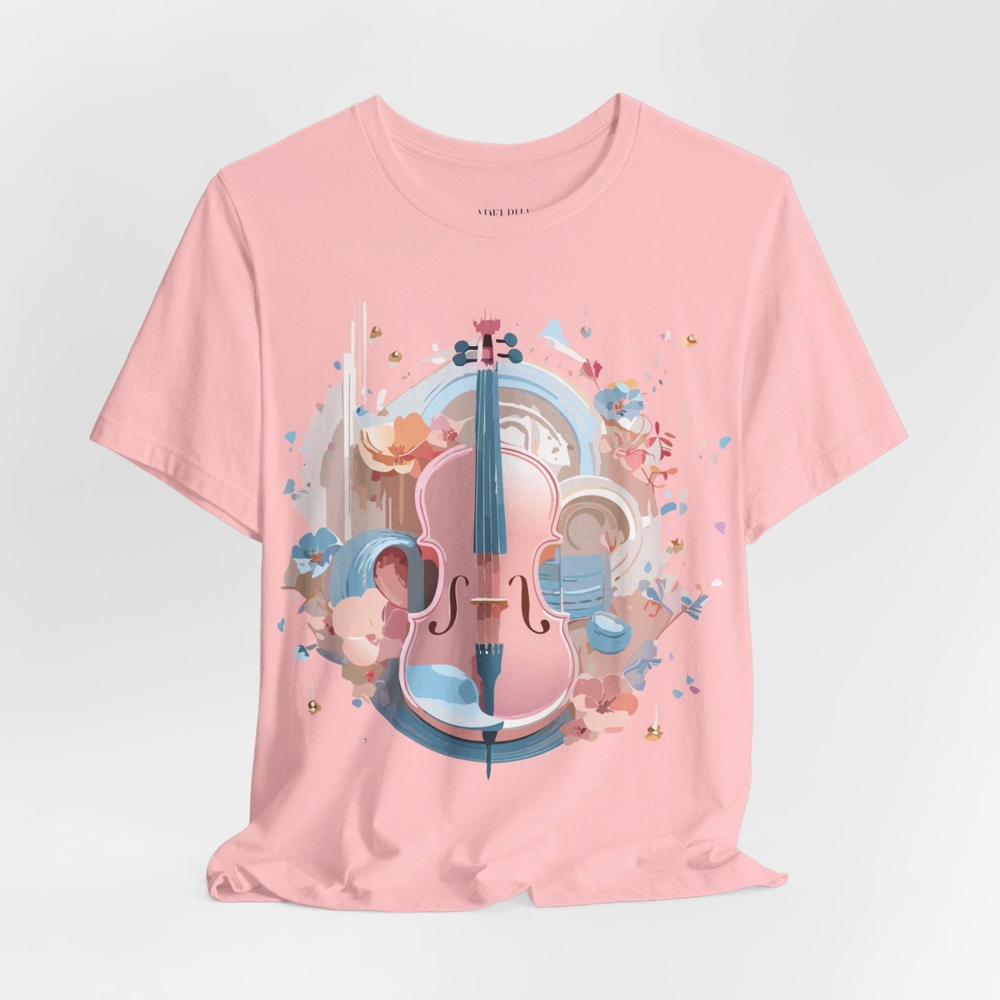 Music Graphic Tee Unisex Jersey Short Sleeve By Adelpha Vintage Inspired Artwork
