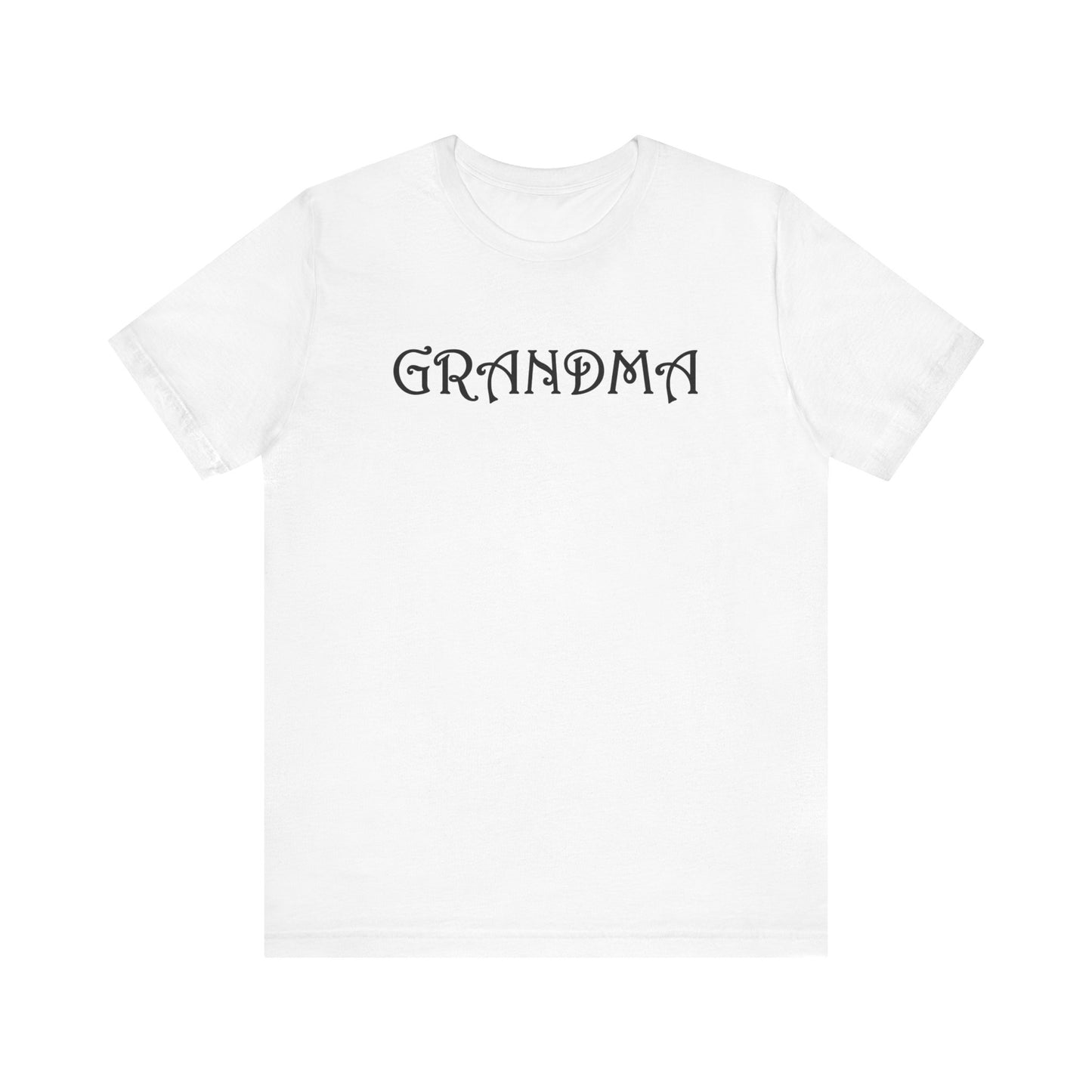 T-shirt en coton avec signature de grand-mère