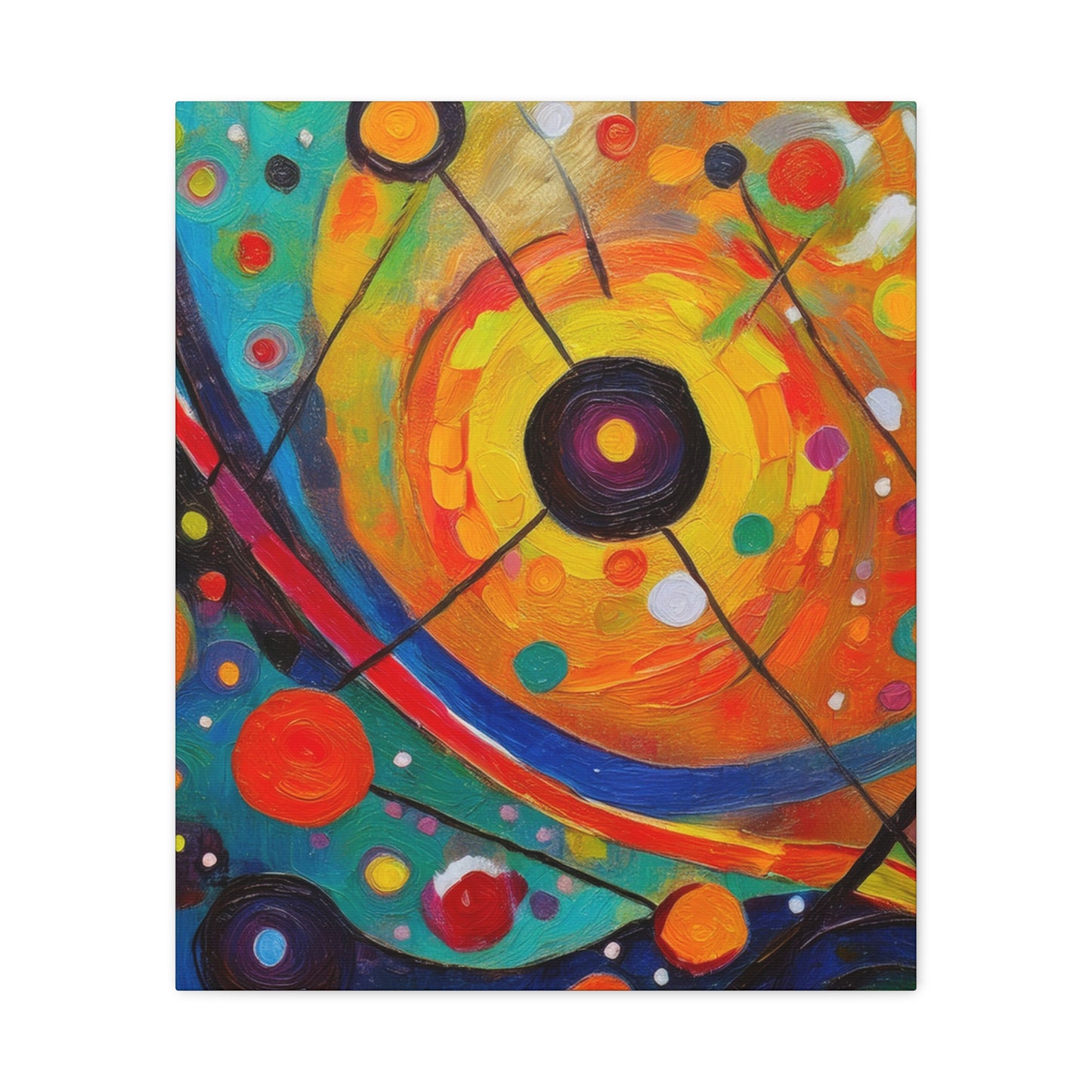 Abstract Oil Painting Print Canvas 20x24,20x30,24x30 24x32,24x36,30x40 32x48,36x48,40x60 Pine-Wood Inner Frame ABS-133