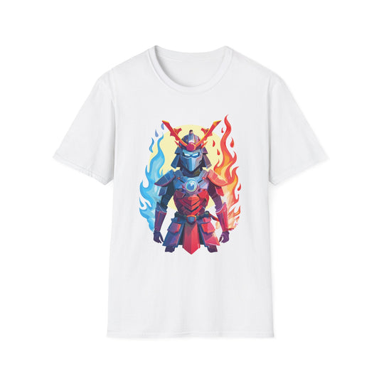 Samurai Shirt Unisex T Shirt Softstyle Ring Spun Cotton Gildan 64000 100 Percent Cotton Tee