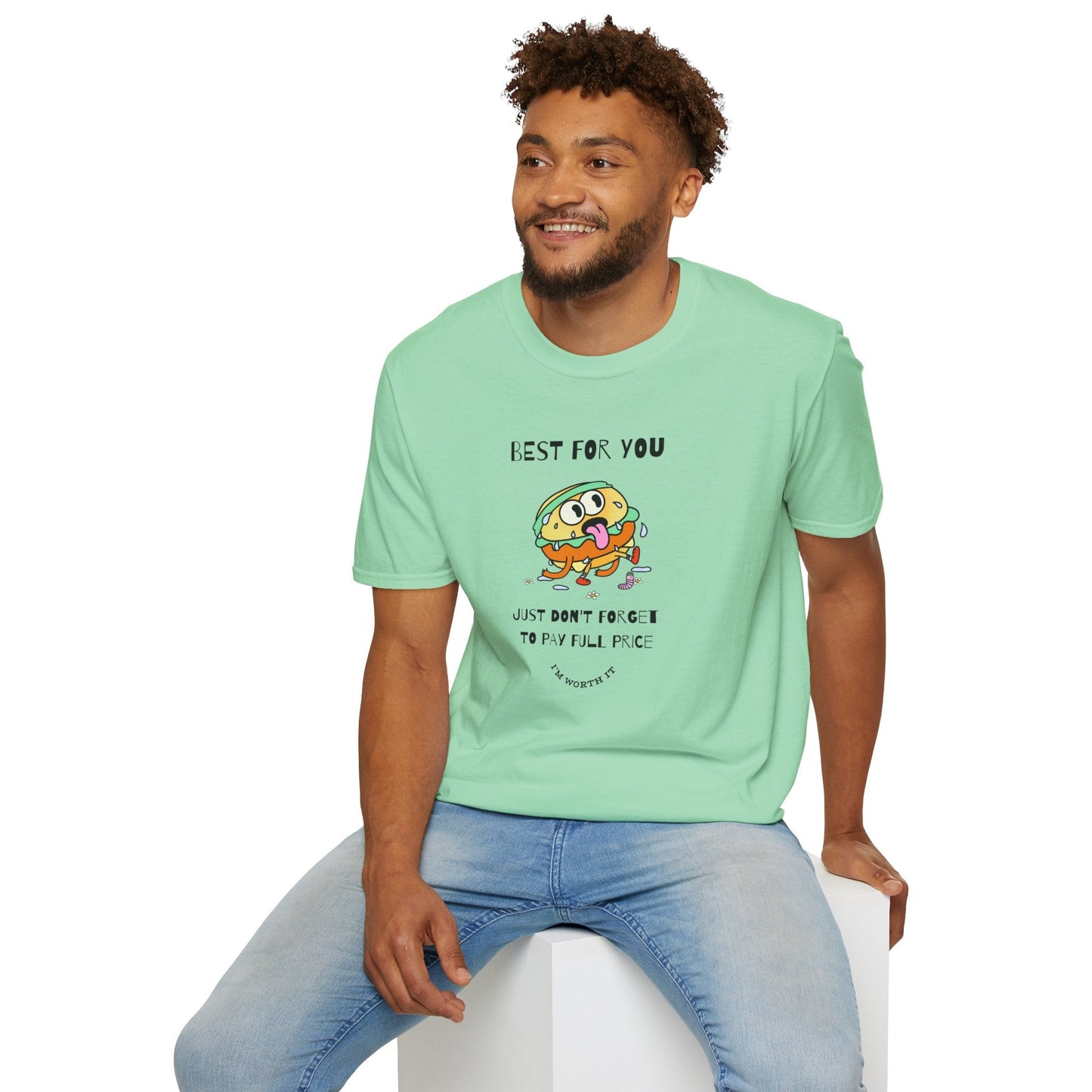 Funny Food T Shirts Unisex Softstyle Tee Gildan 64000 100 Percent Ring Spun Cotton Comfortable Graphic Tee
