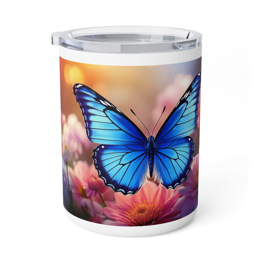 28 Art Design Insulated Coffee Mug Clear Lid 10oz Insulated Coffee Mug 10oz