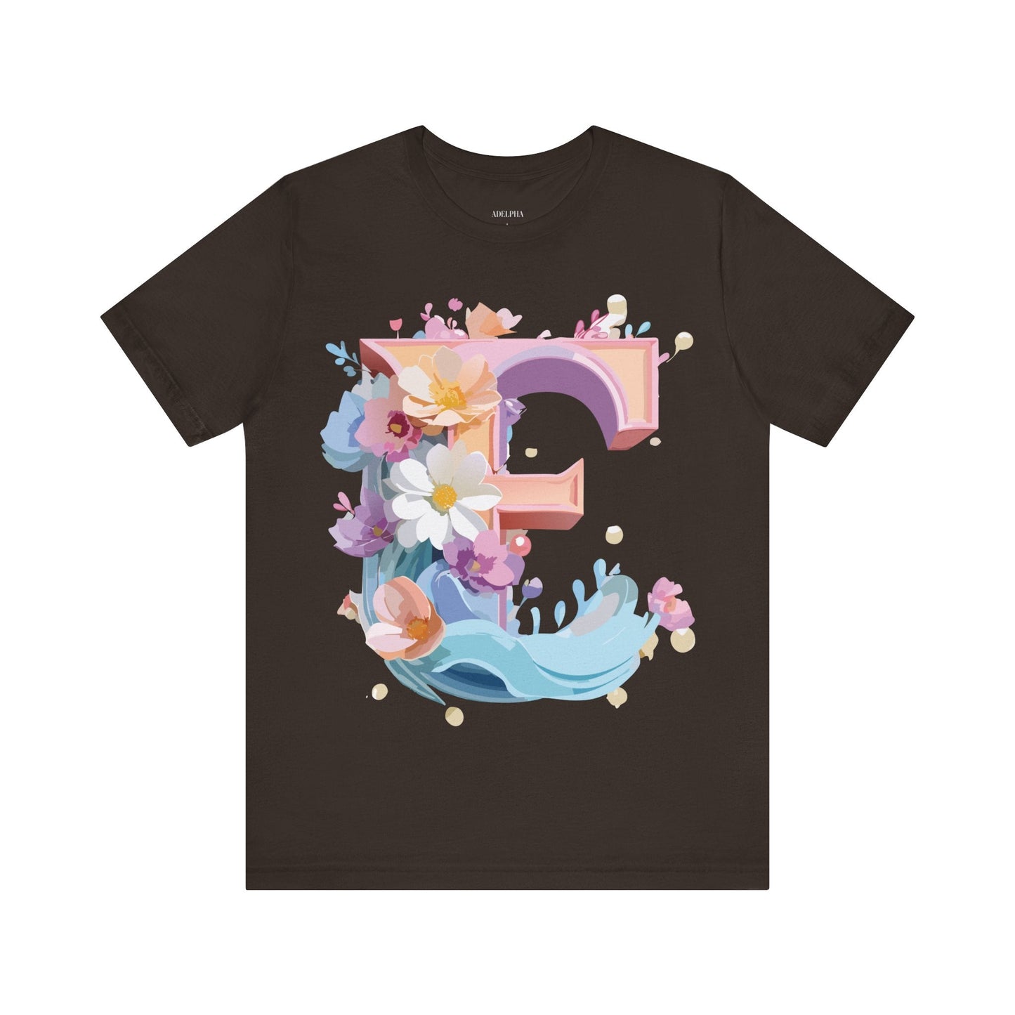 Unisex Letter E Graphic T Shirt By Adelpha Vintage Inspired Artwork Tee For Everyday Wear