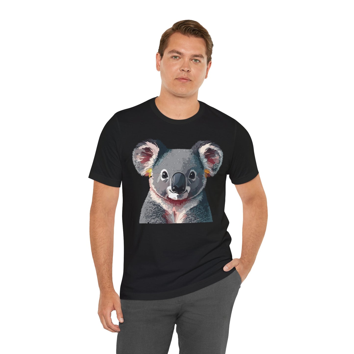 Unisex Animal Print Tee Shirt With Animals Art Design And Wildlife Graphic Comfortable Everyday Wear