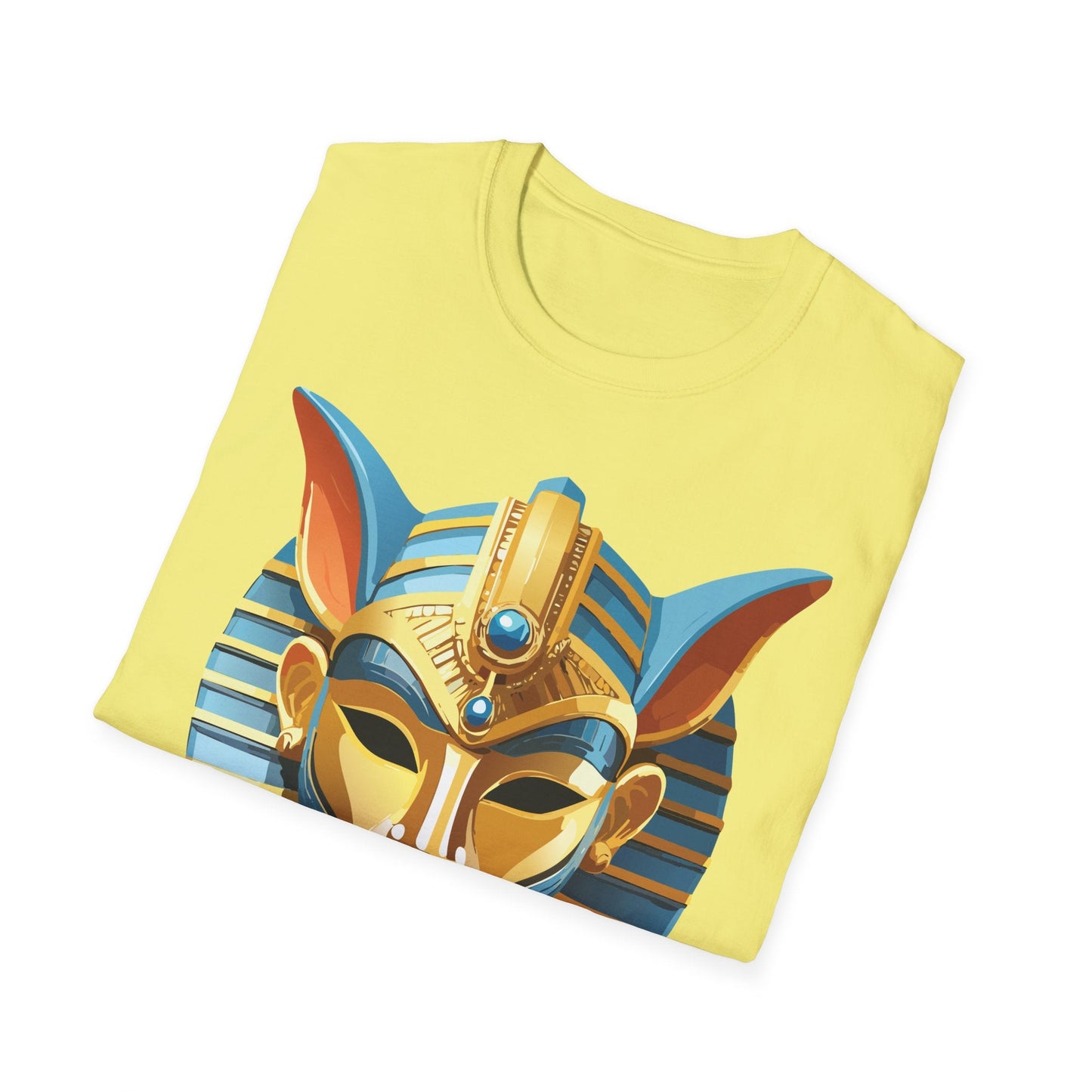 Mask Tee Shirt Unisex Softstyle Cotton Tee With Masquerade Art Design Gildan Softstyle