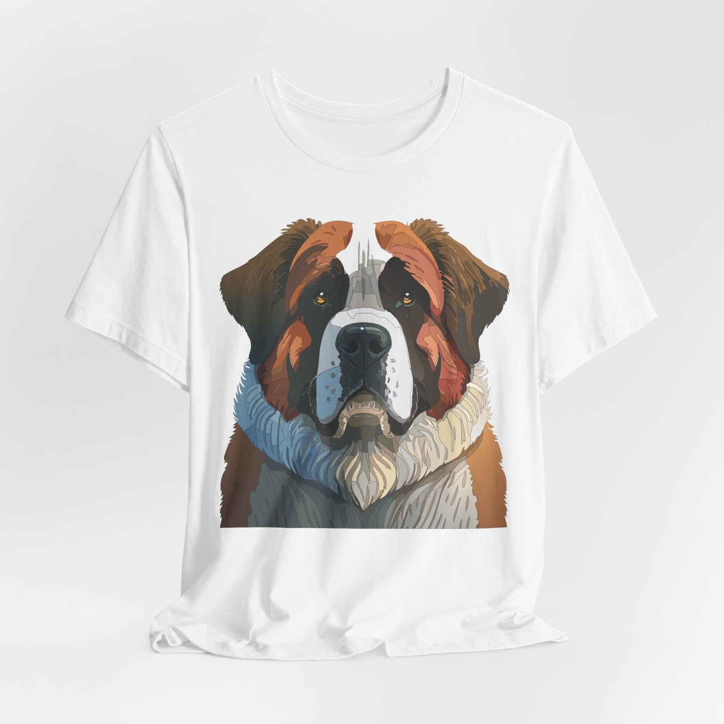Unisex Animal Shirt Art Design Tee With Wild Animals Print Casual Comfort Wear Everyday Style