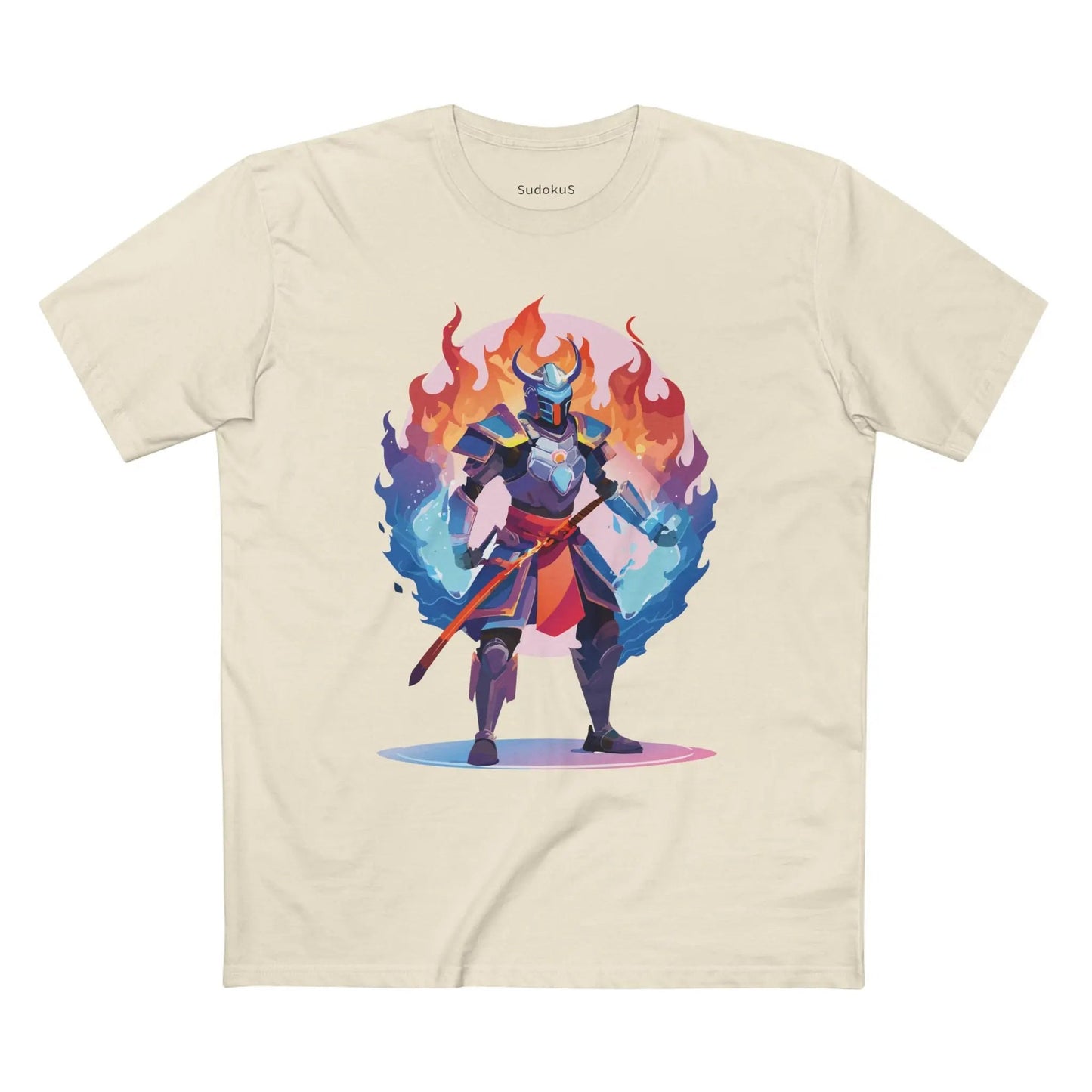 Samurai Graphic Unisex 100 Cotton Staple Tee 23