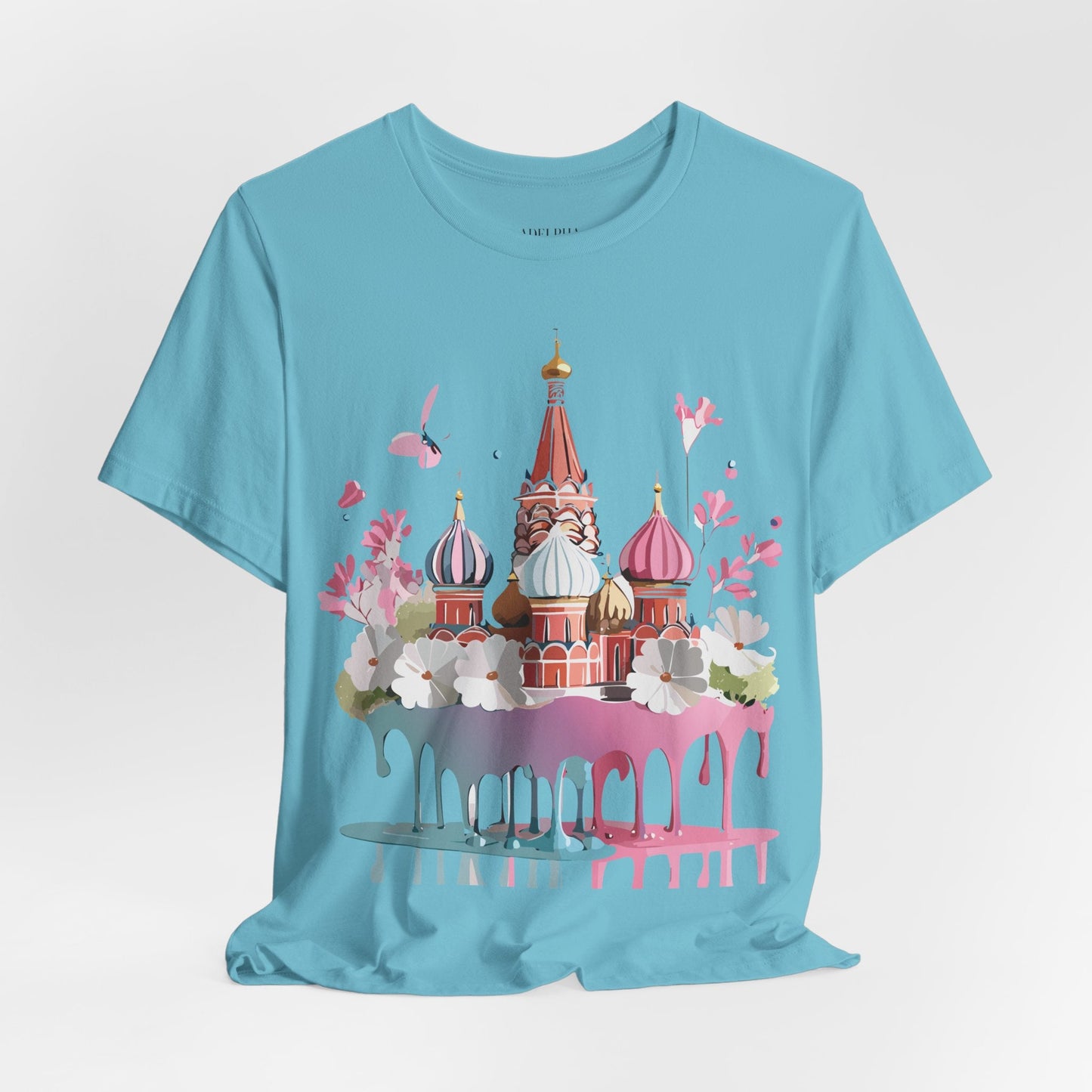 Premium Unisex Tourist Shirt Moscow Graphic Tee With Vintage Adelpha Artwork and Comfort