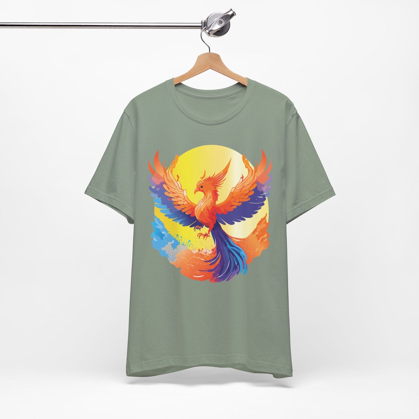 Unisex Animal Print Tee Shirt With Art Design Wild Animals Short Sleeve Comfort Fit