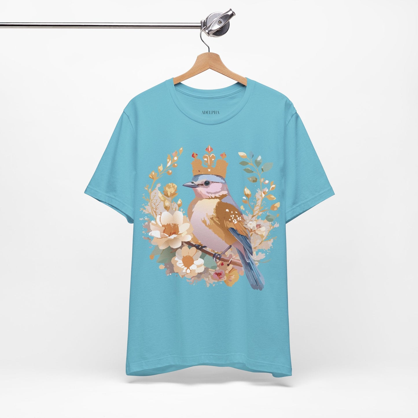 Medallion Graphic Unisex 100 Cotton Vintage Animal Medal Artwork Tee 19