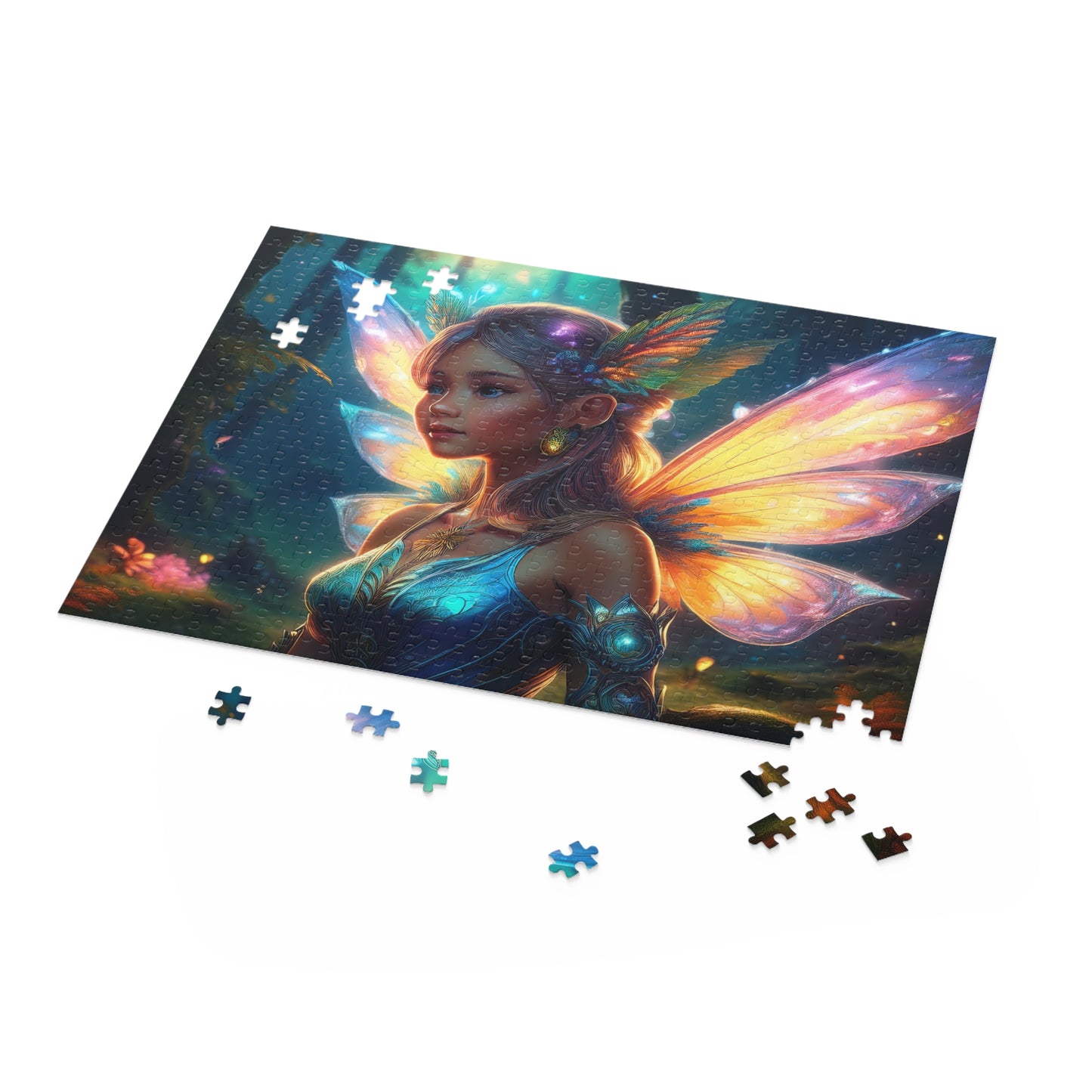 Fairy Puzzle 500-Chipboard Pieces in Box | Kids Puzzles Size: 16" x 20",  Ages 9+ and Family pn5
